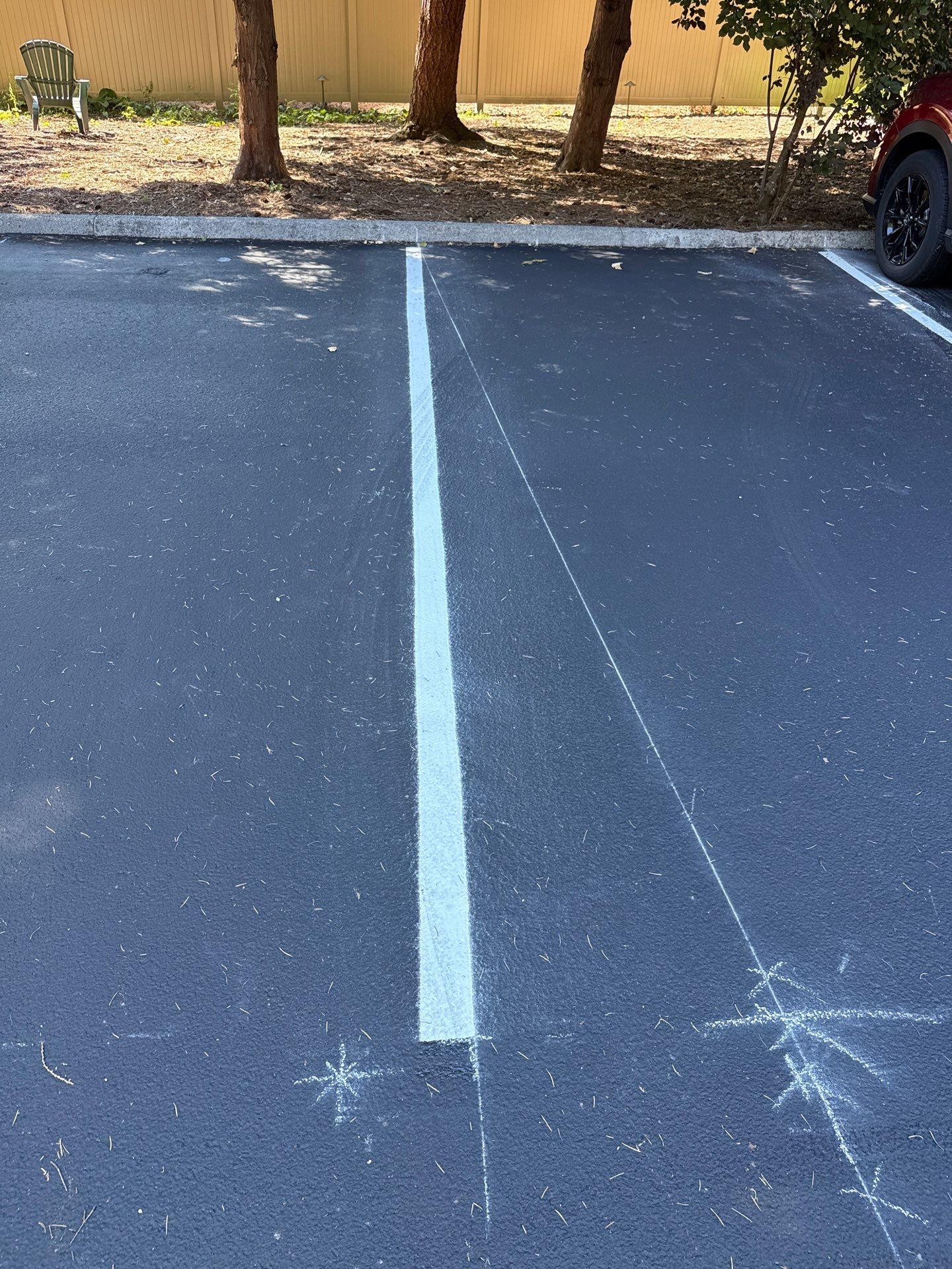 Curb Repaint | Seattle  by Jireh Asphalt & Concrete Inc 