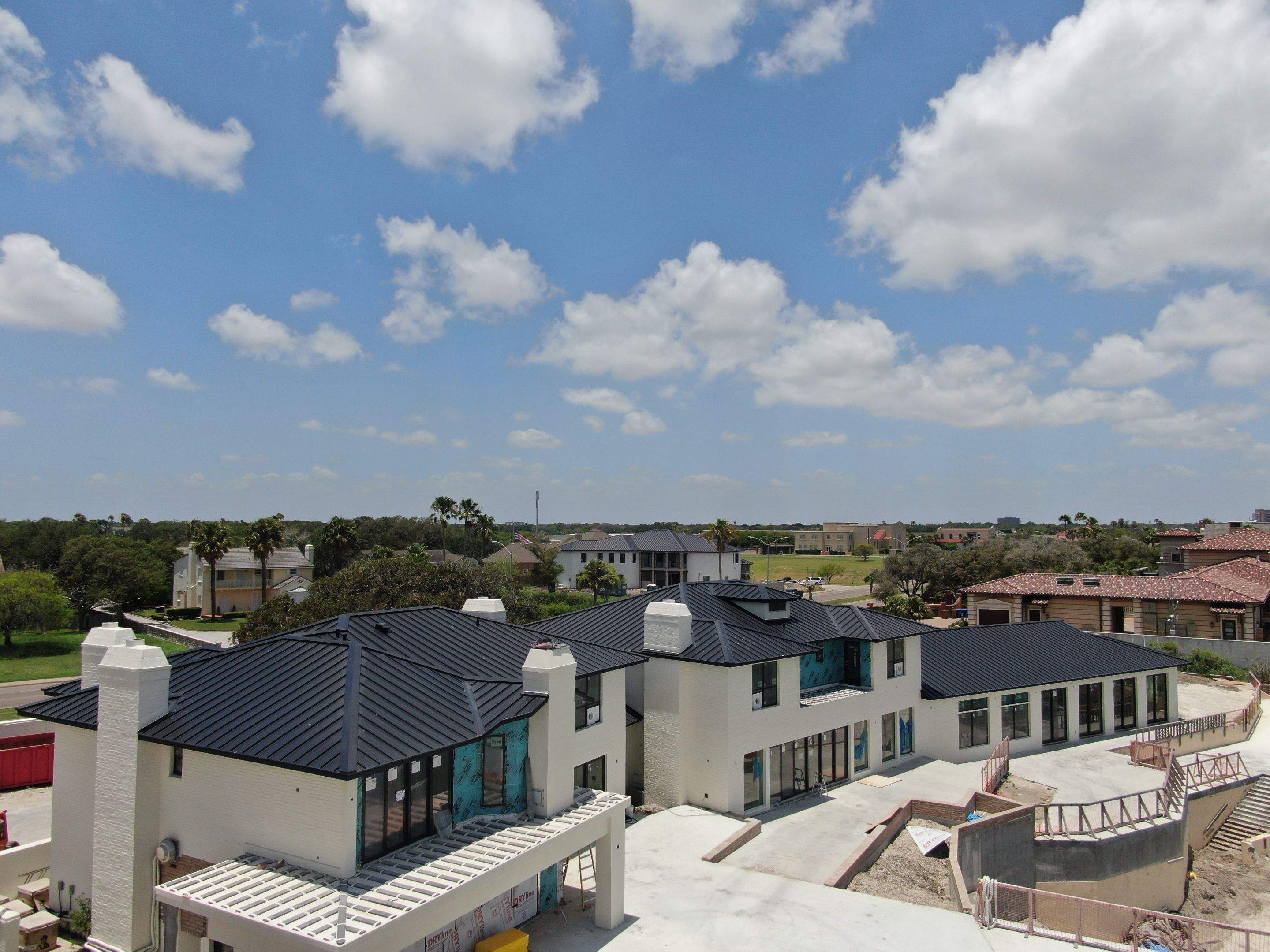 Megalodon Metal Roof on Corpus Bay by Bayfront Roofing and Construction