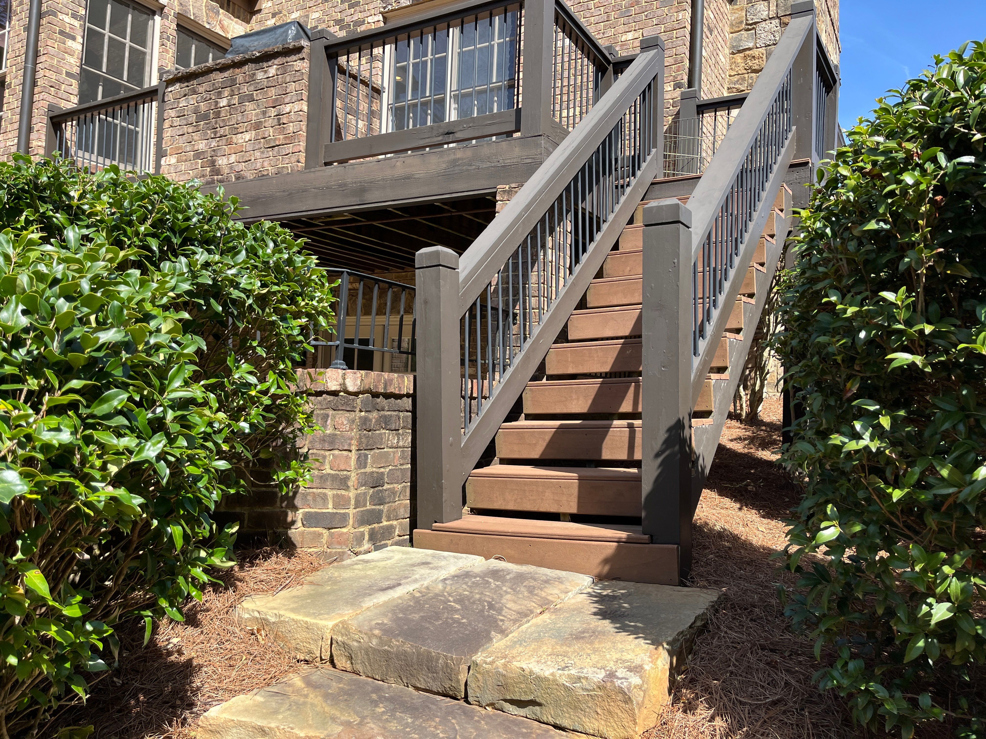 Trex Deck Resurface with New Railing in Atlanta, GA by Nelson Exteriors