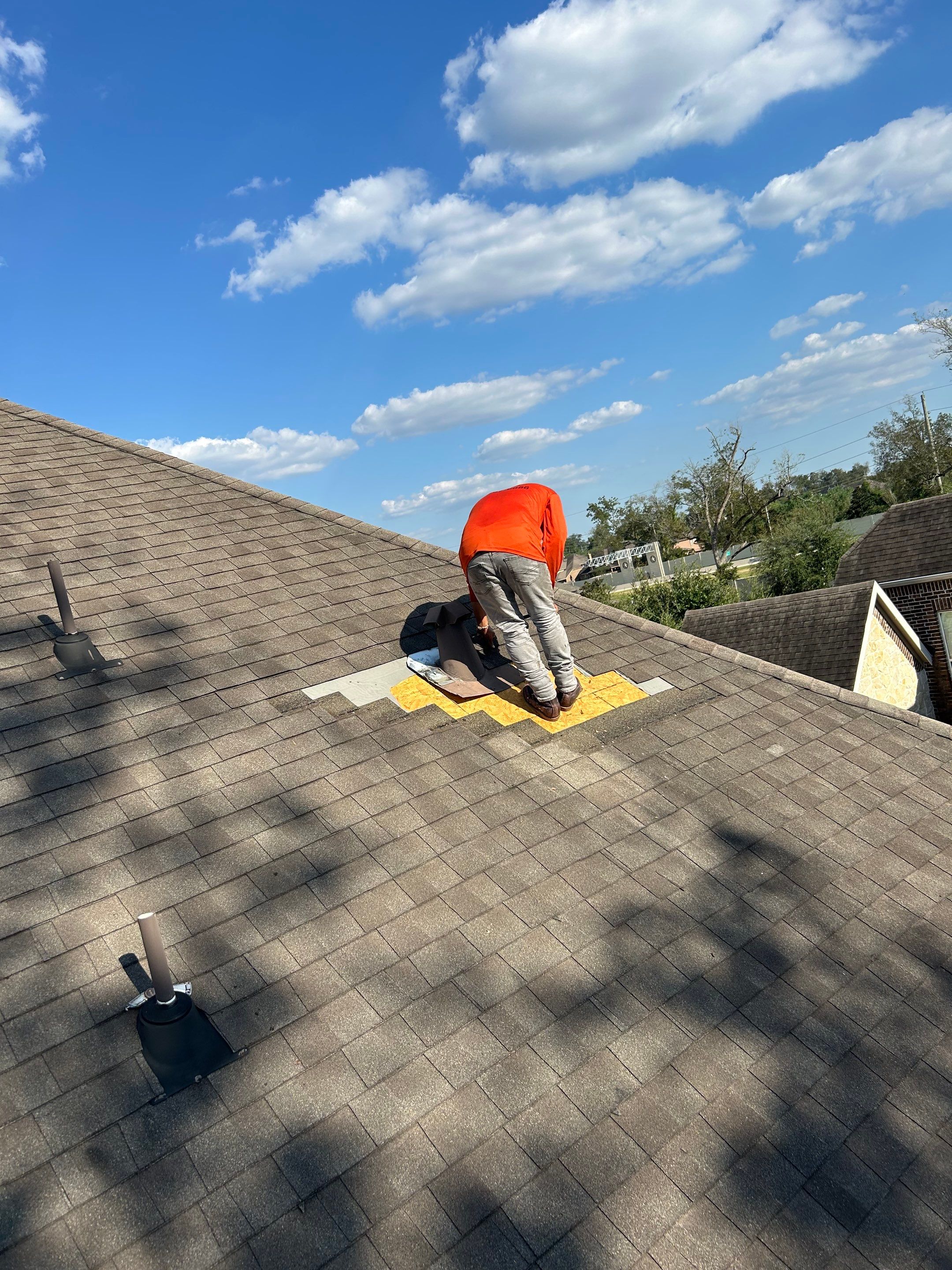 Residential Roofing Repair using Owen's Corning Duration (Lifetime) Shingles by Roof Repair Company