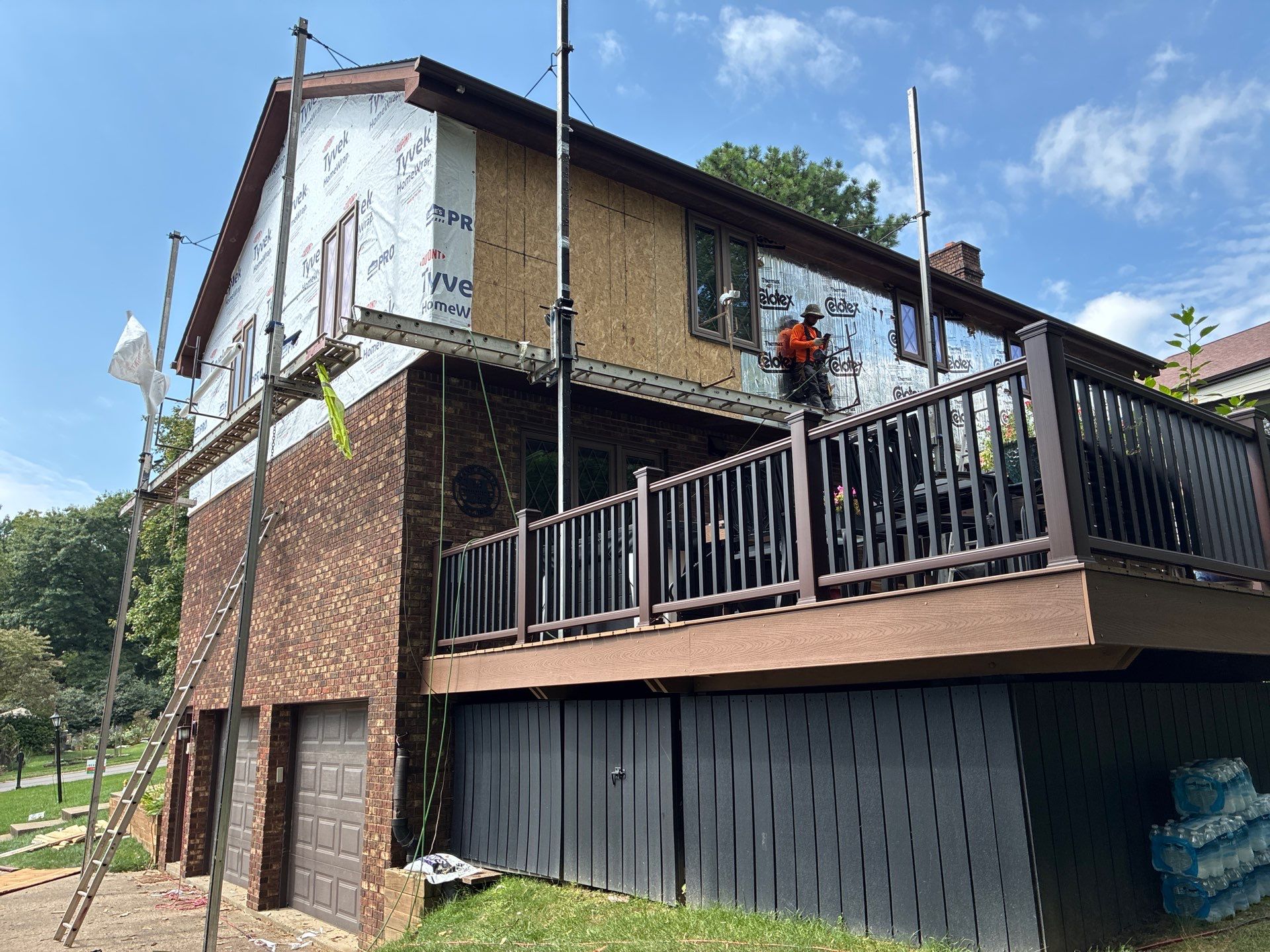 James Hardie Tudor Home Renovation by Ideal Siding Pittsburgh