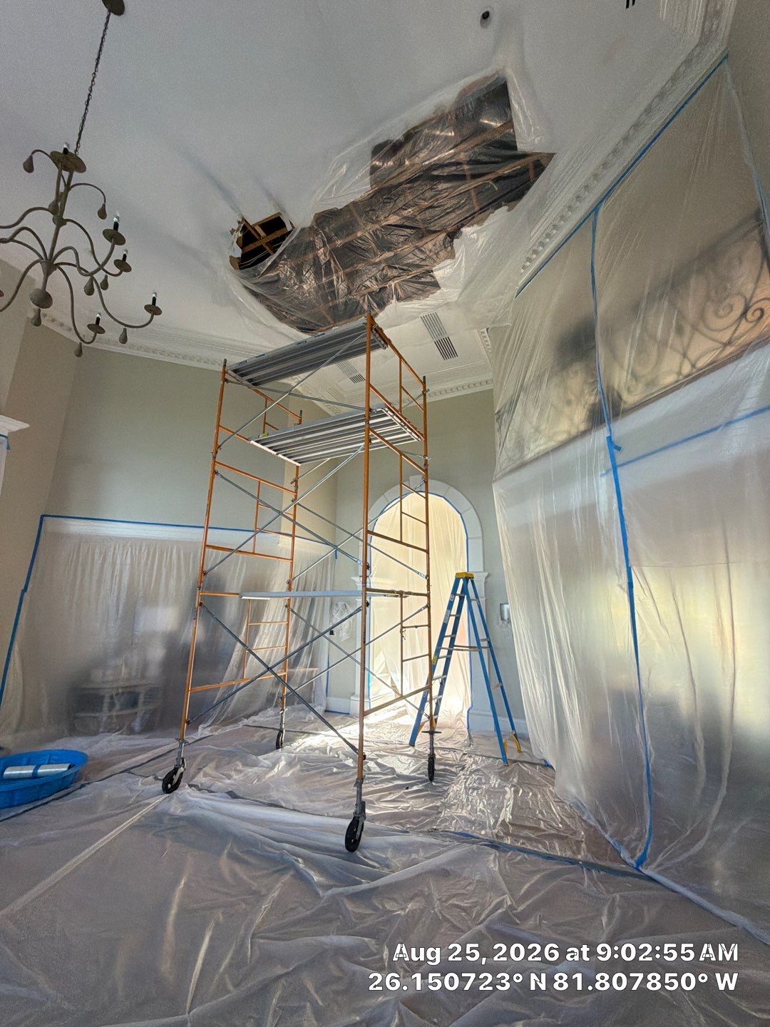 Moisture Detection and Structural Water Damage Restoration in Naples by Microscope