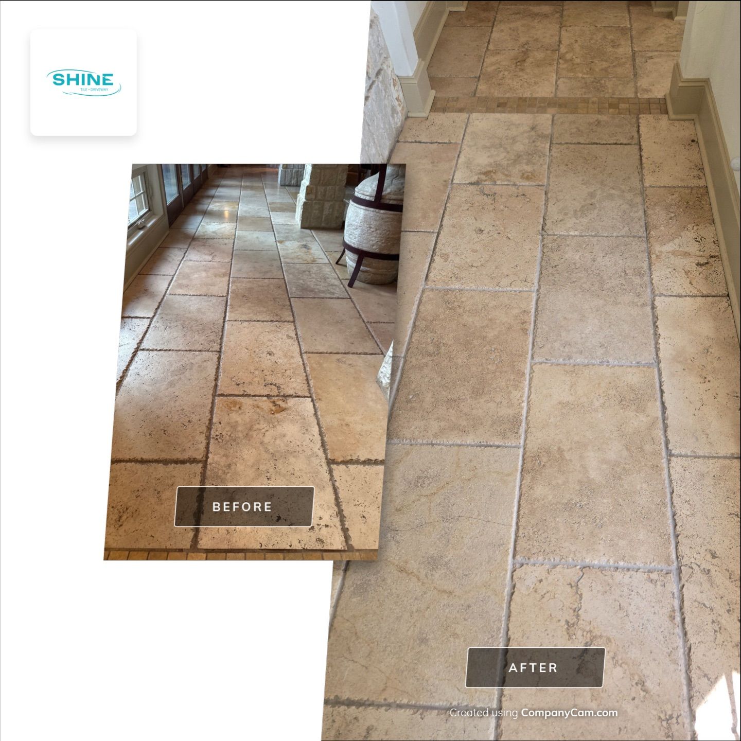 Project in Cordillera Ranch Boerne TX by SHINE Tile and Grout Cleaning
