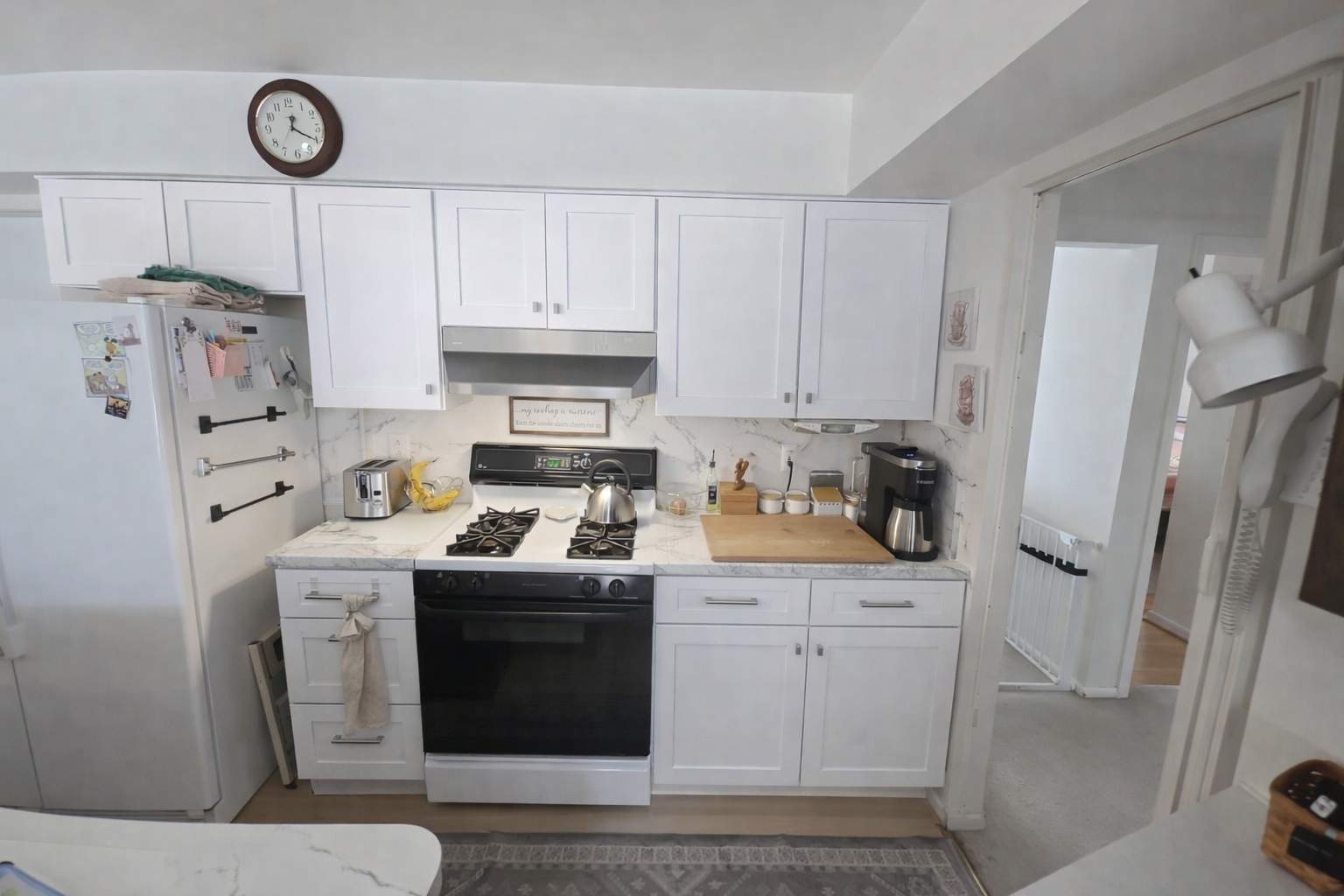 Kitchen Cabinet Refinishing and Shaker Door Upgrade in Warren by Top Shelf Painter