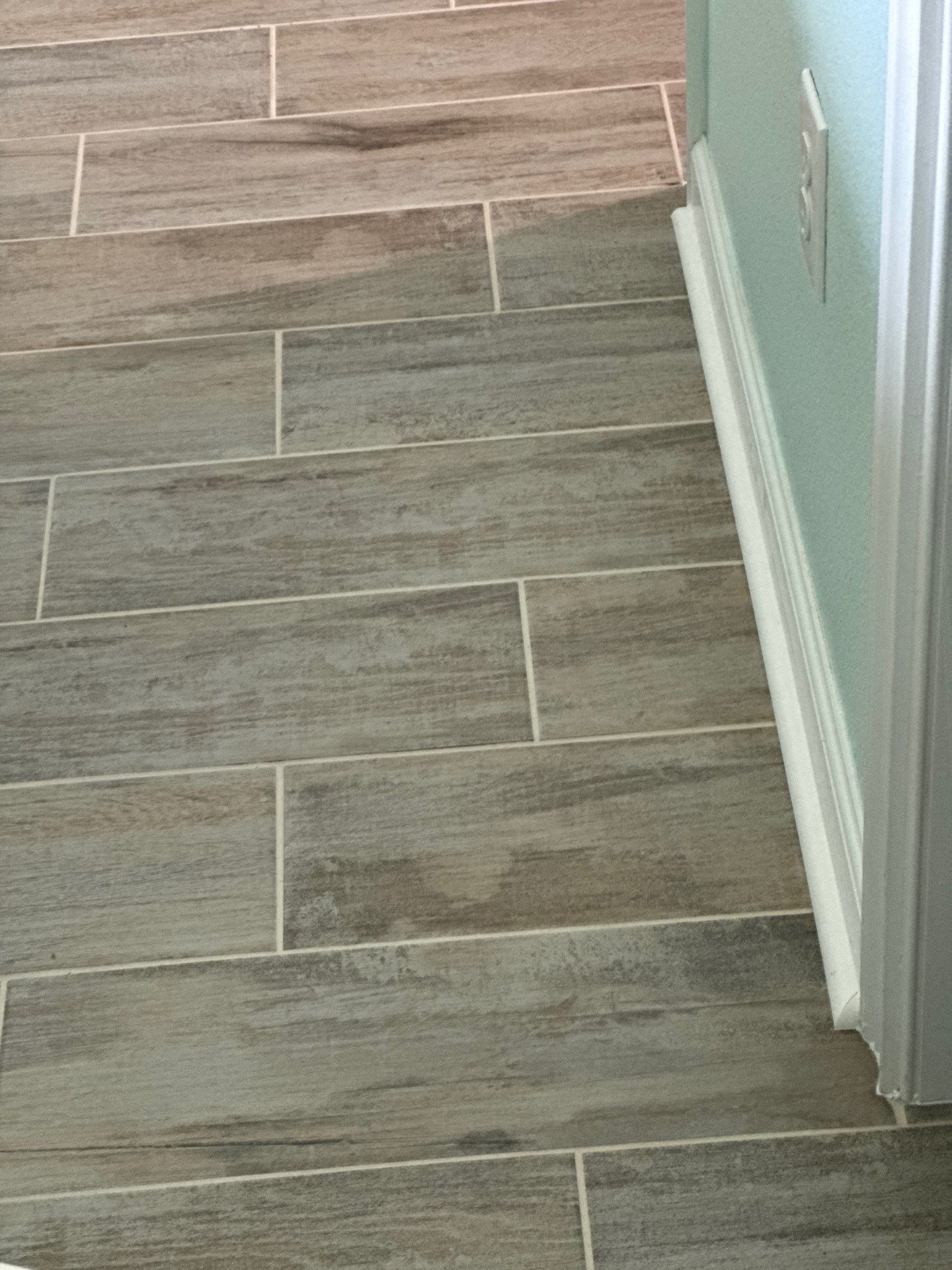 Bathroom & Bathroom Tile Upgrade by Vrmmm Flooring