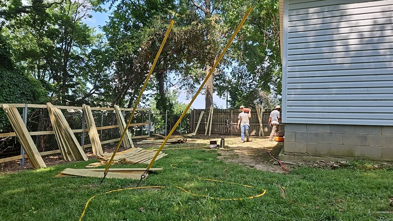 Berry Road - Fence Installation  by Pillar and Pine