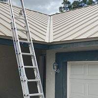 24ga 1" Nail-Strip Sierra Tan by Total Roofing System The Metal Roof Experts