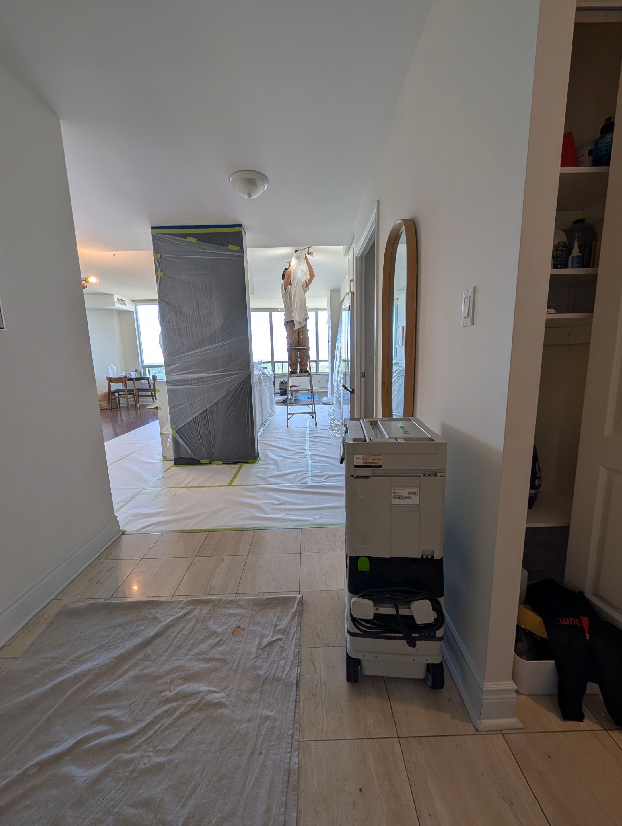 Interior Painting a Modern Condo by GTA HOME PAINTING