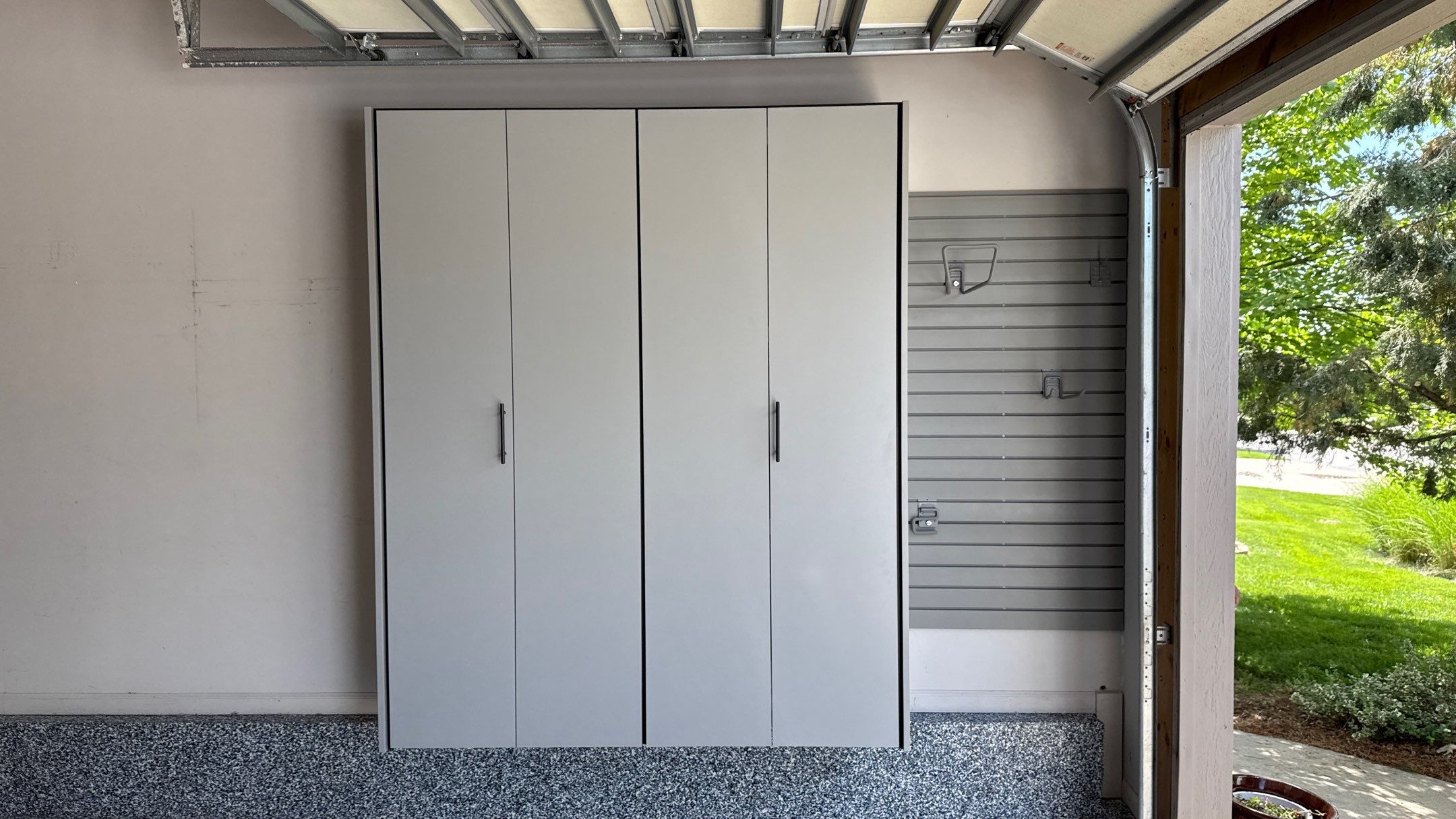 Johns Full Garage Transformation  by Banner Garage