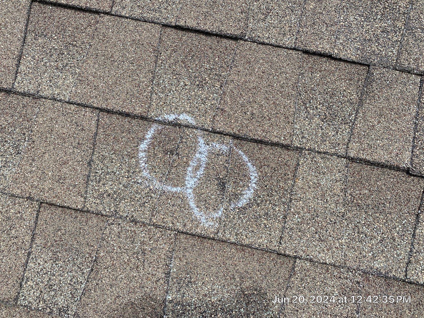 Hail Roof inspection in Jenks by Decor Roofing & Restoration