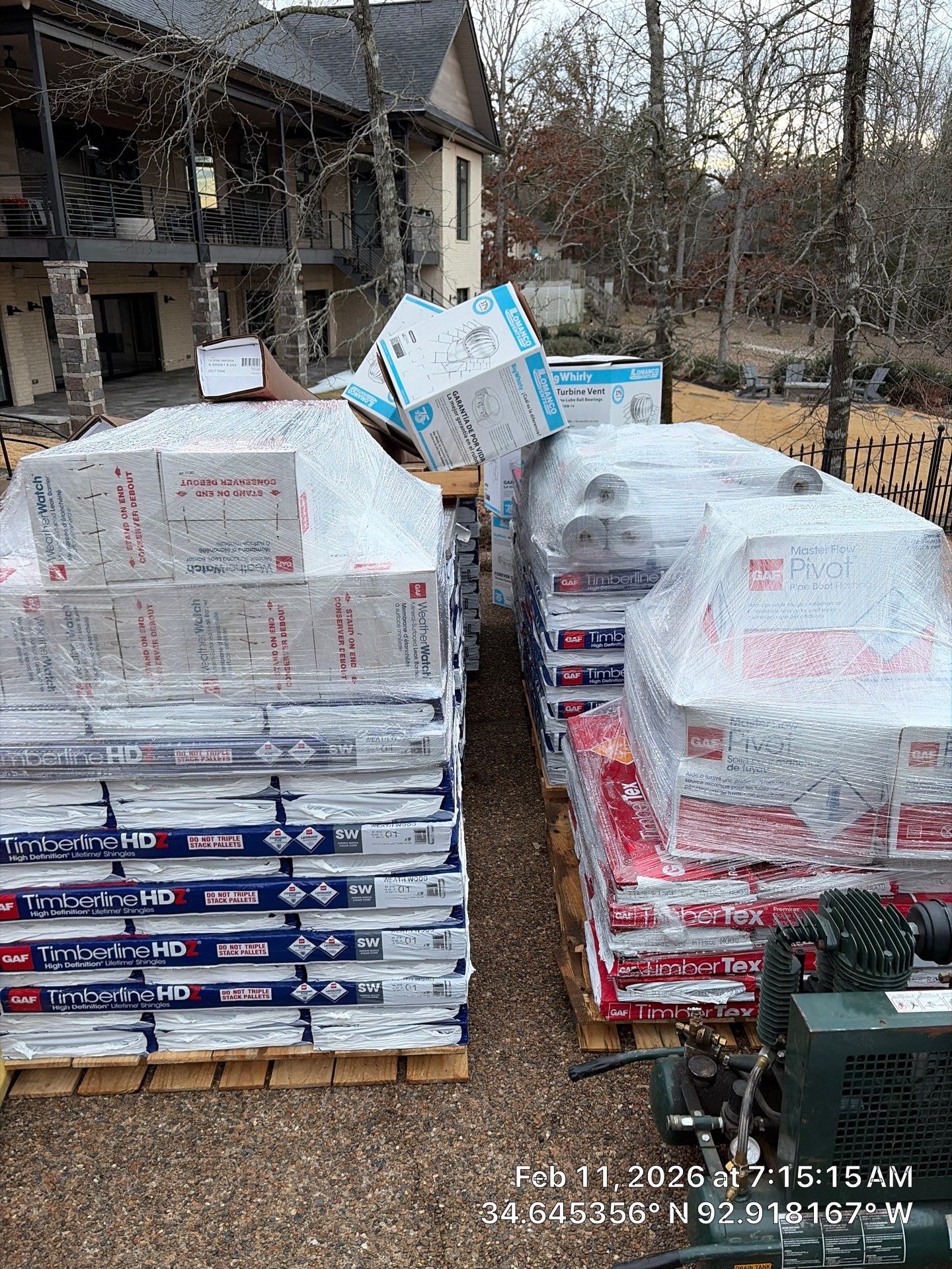 GAF Timberline HDZ Shingle Roof Installation in Hot Springs Village by Temple Roofing and Exteriors