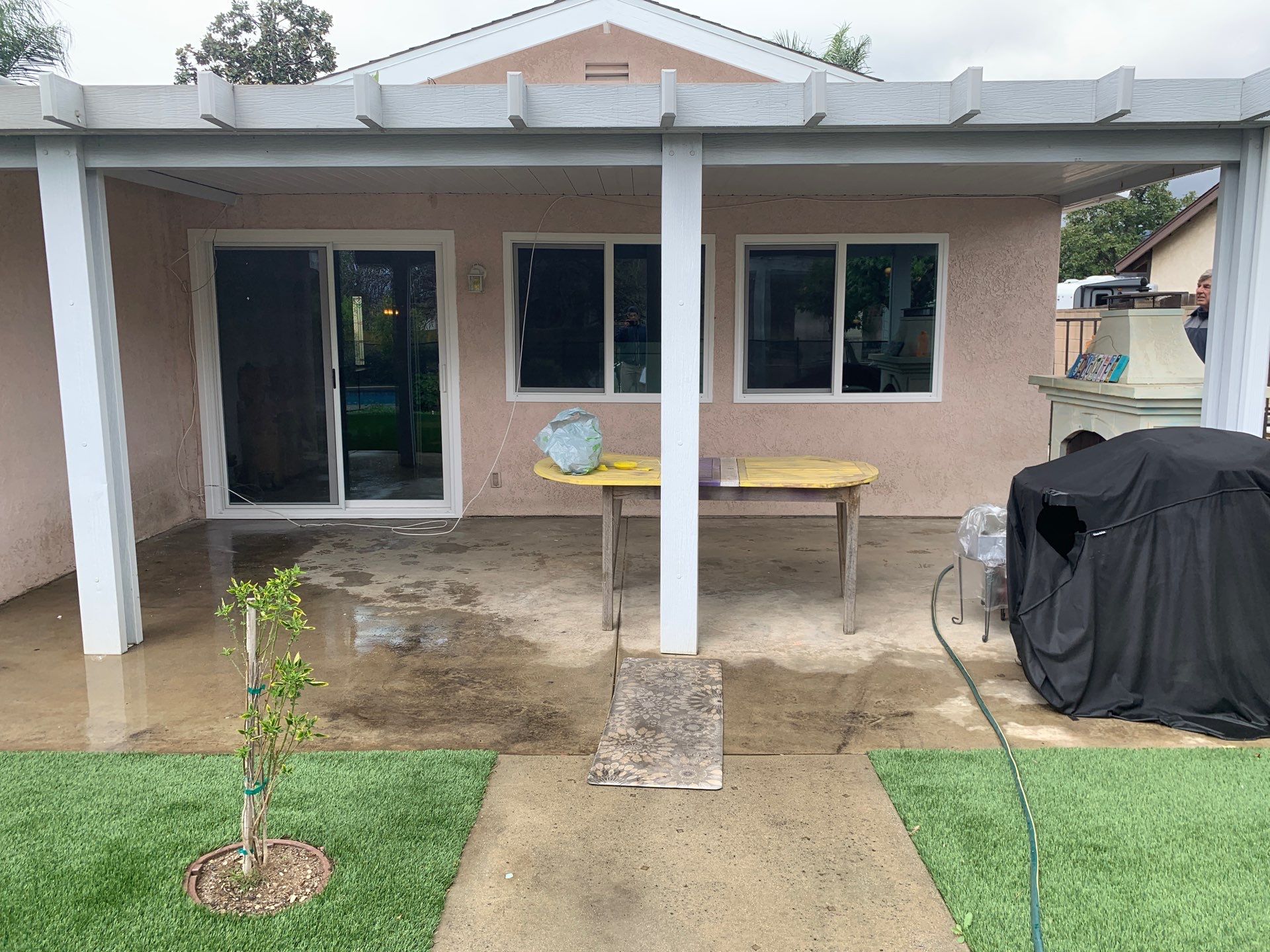 Replace with Milgard windows and patio door by American Window Company