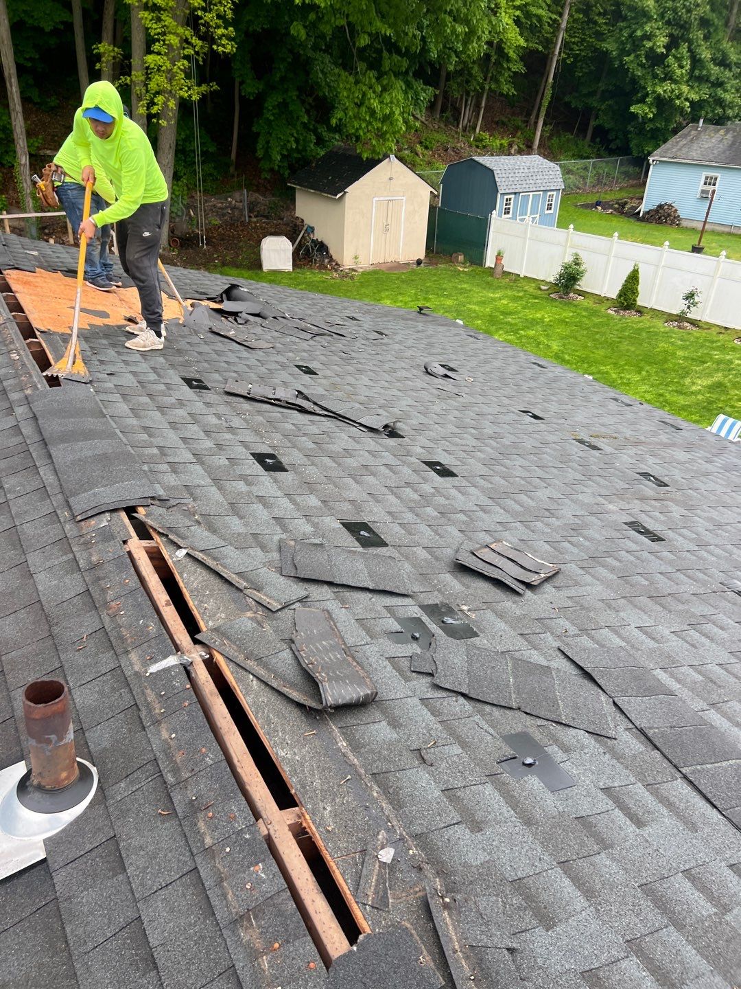 Silver Birch Shingles by Reimagine Roofing