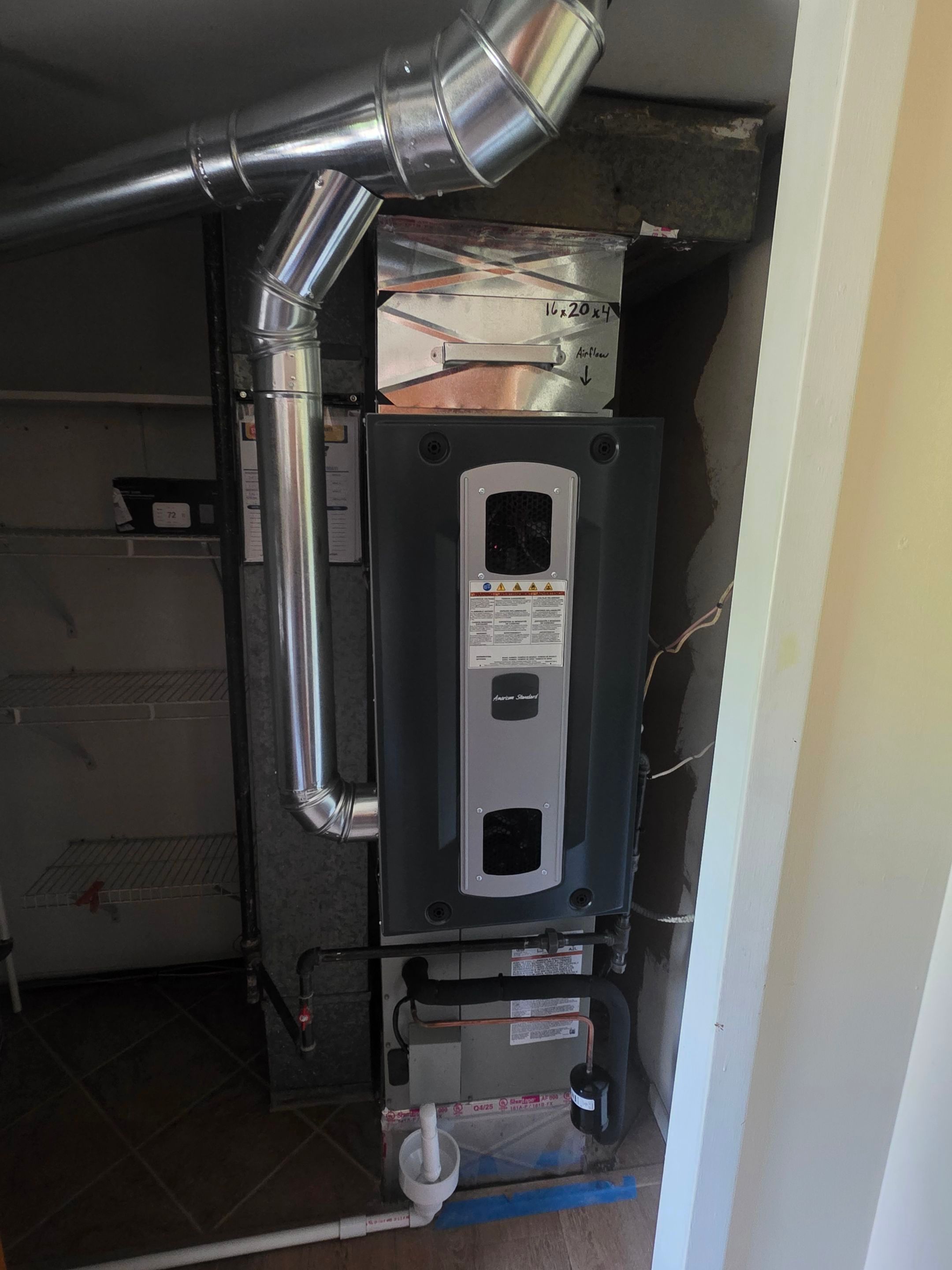 American Standard Gold 17 Heat Pump by Ragano Heating & Air Conditioning Inc