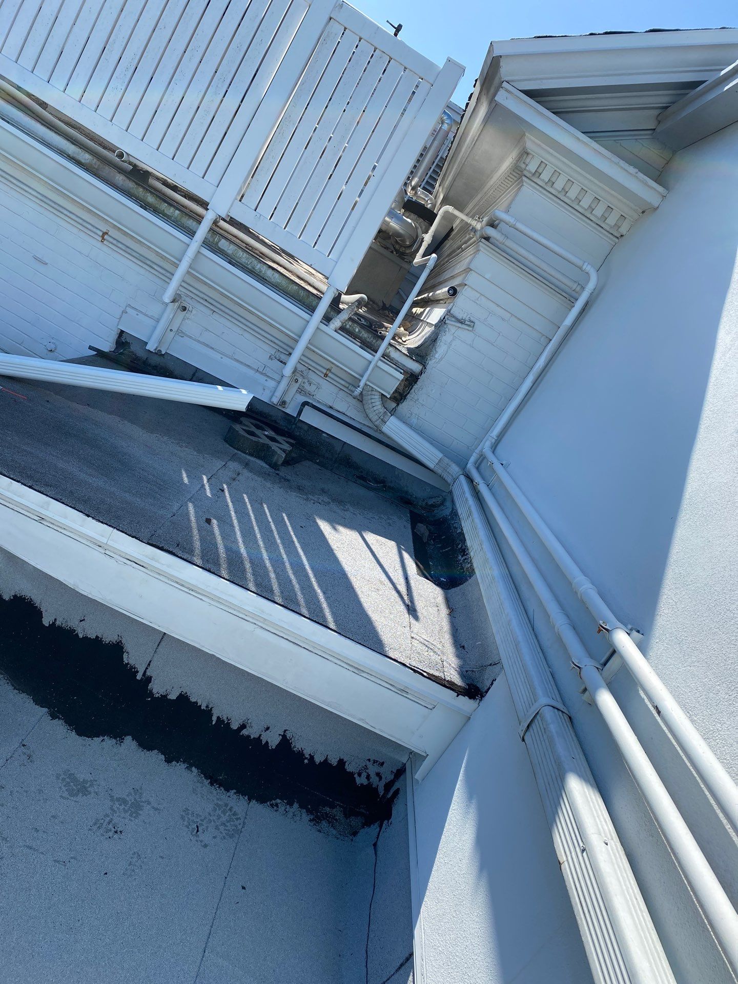 Round Downspouts and Seamless Gutter Installation in Tampa FL by Gutter Professors