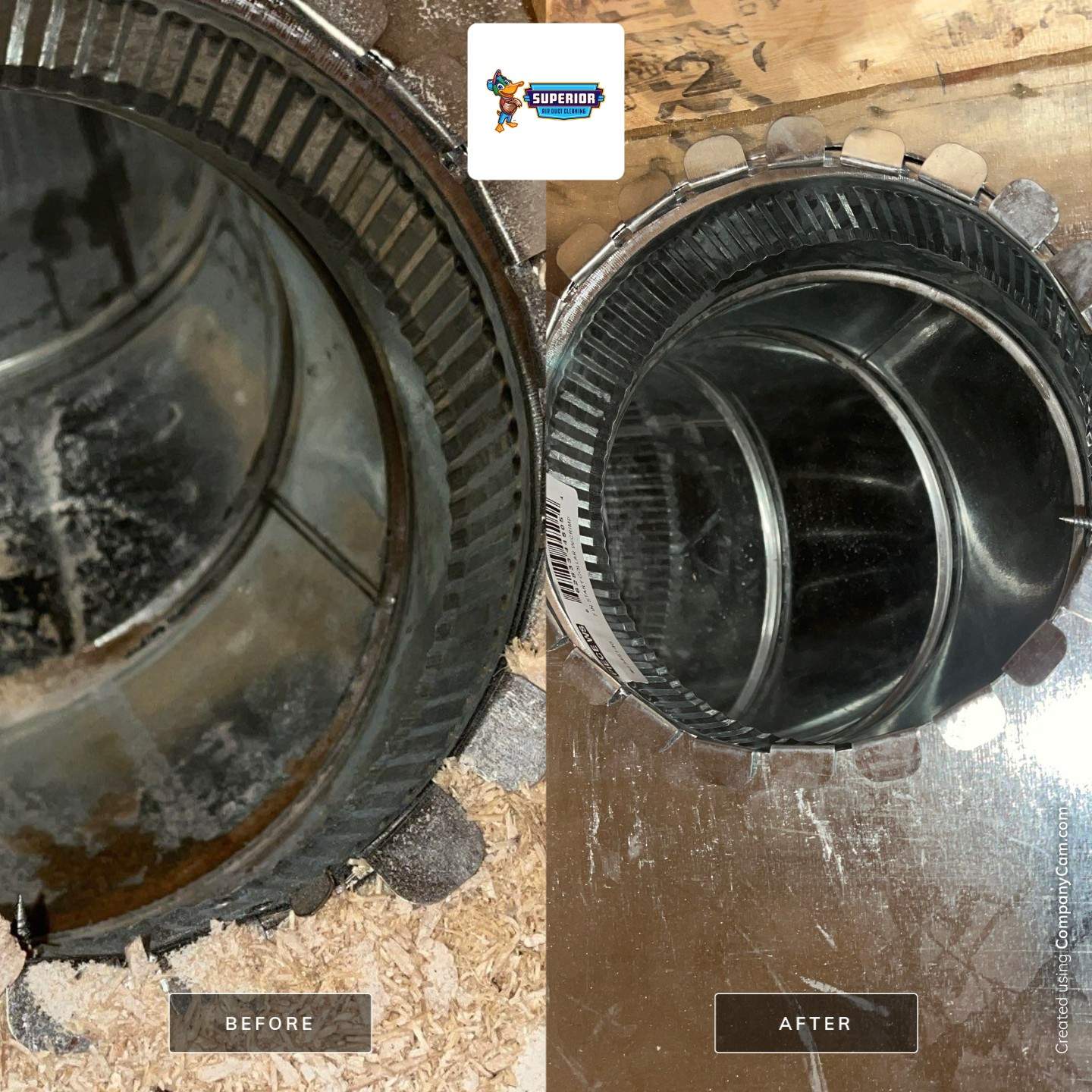 Air Duct Cleaning With a Vacuum Truck in Canfield, OH by Superior Air Duct Cleaning