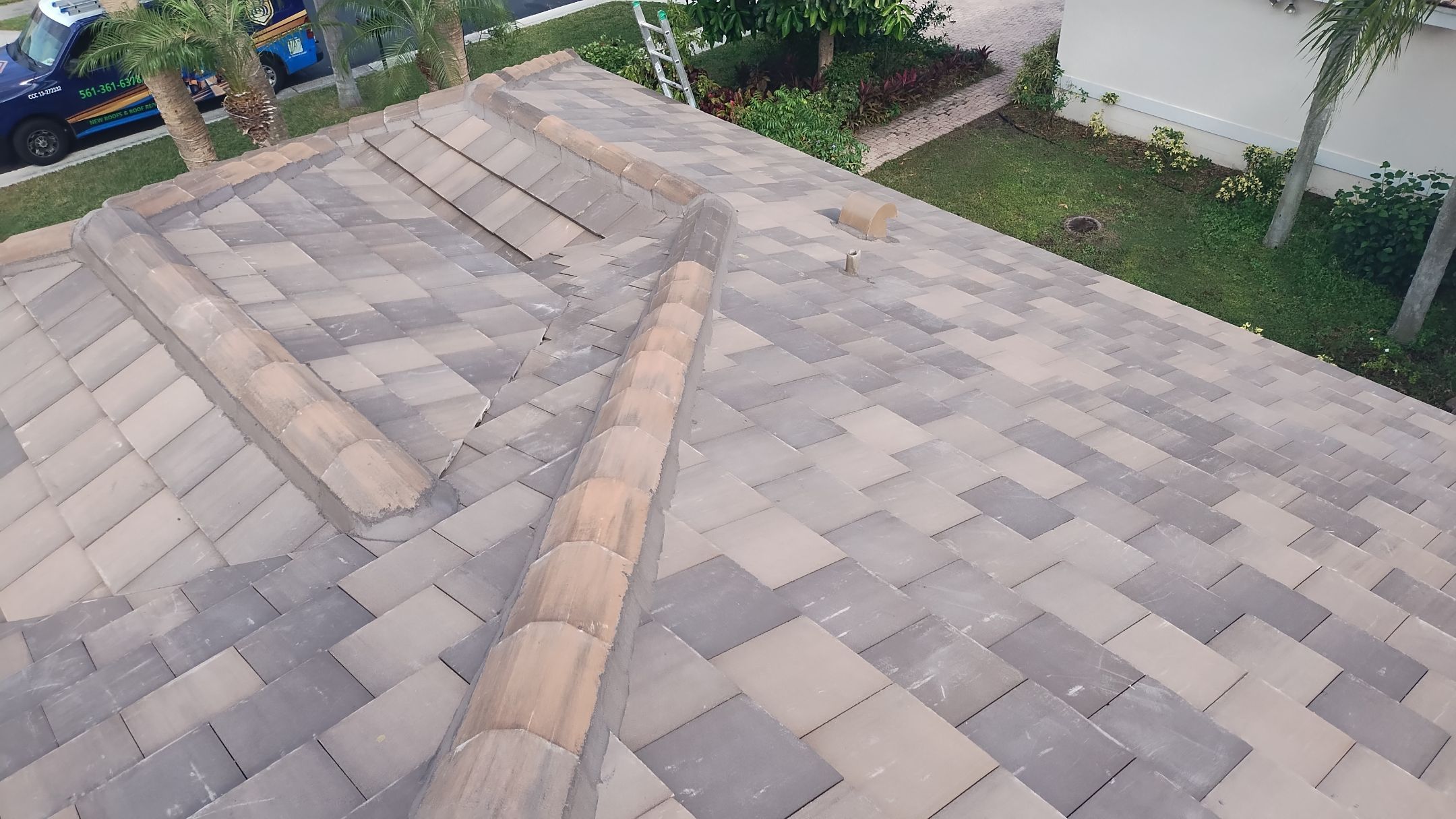 Residential Roofing Installation using Eagle Roofing Tile by BLUES BROTHERS ROOFING