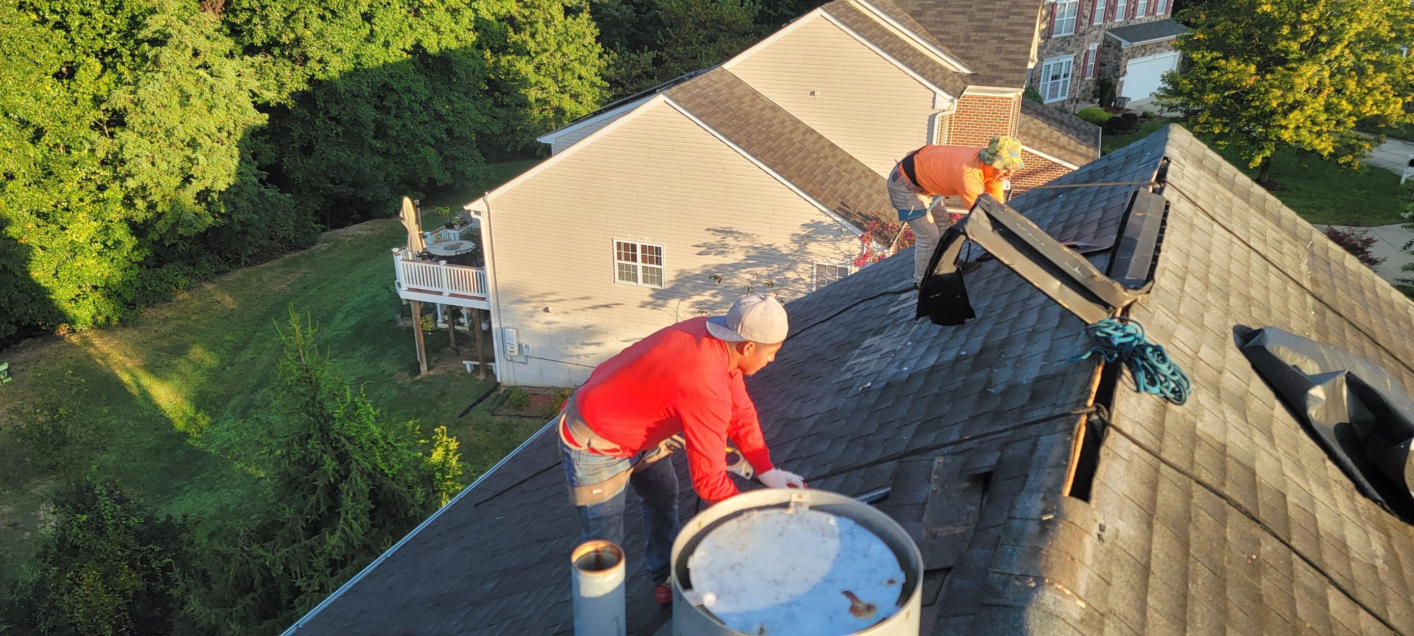 Roof Installation using GAF Timberline HDZ by ExteriorPros