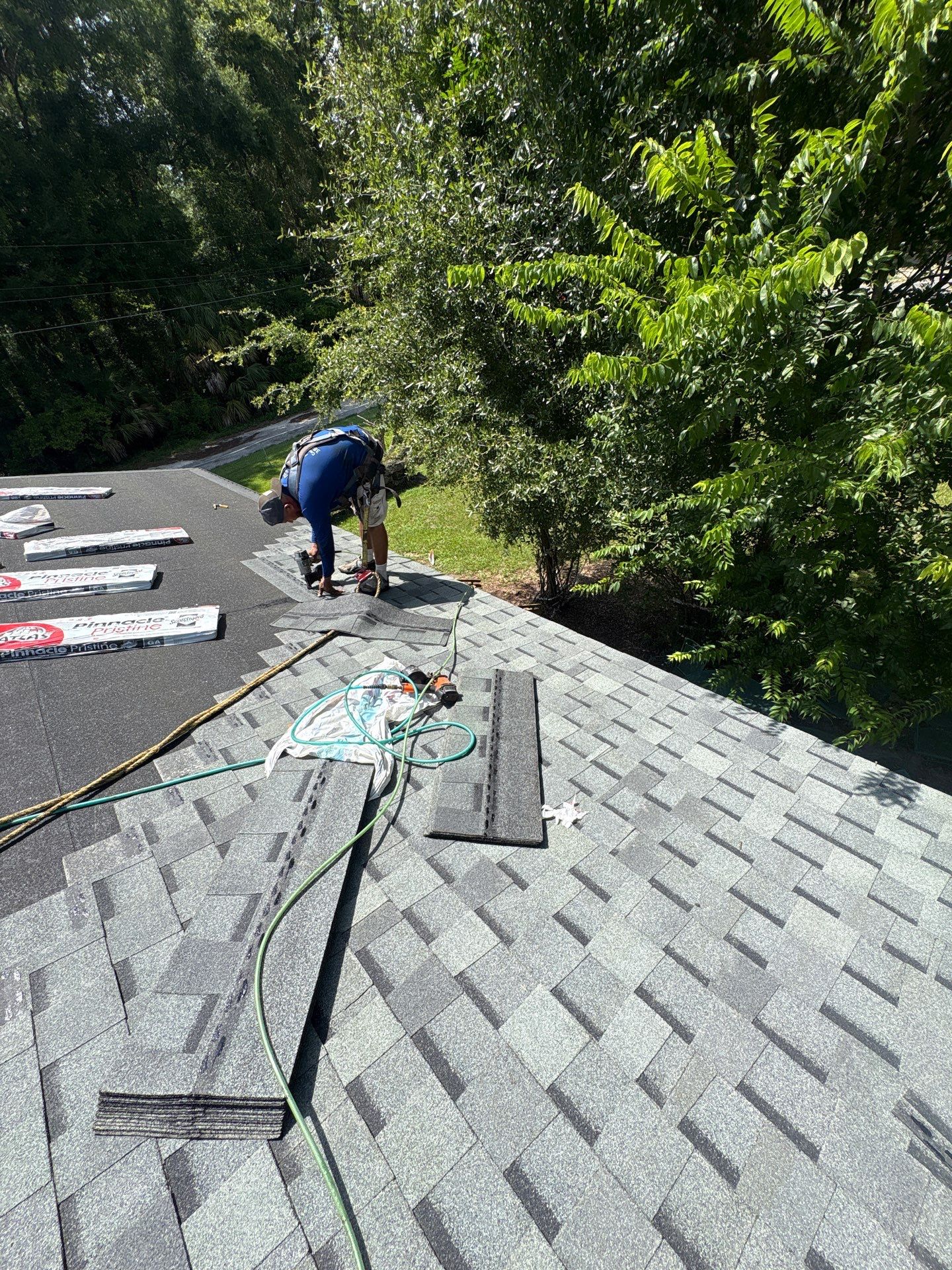 Residential Roof Replacement and Decking Repair in Ocala, Florida by Pinnacle Roofing Group
