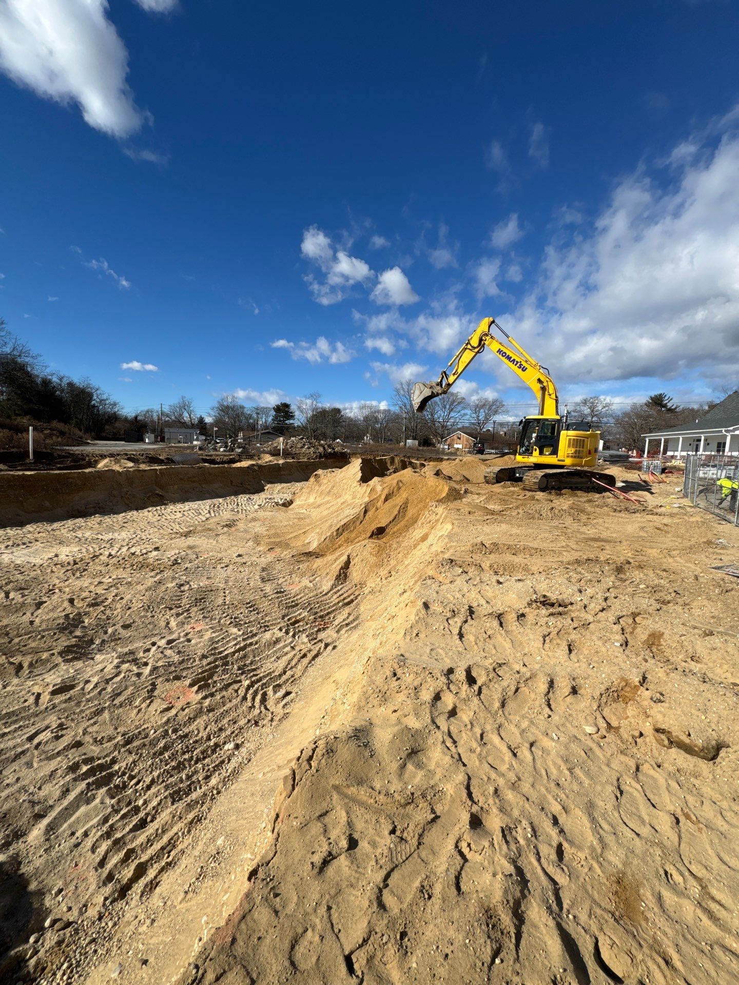 Project in Islandia, New York by Concrete Works Corp
