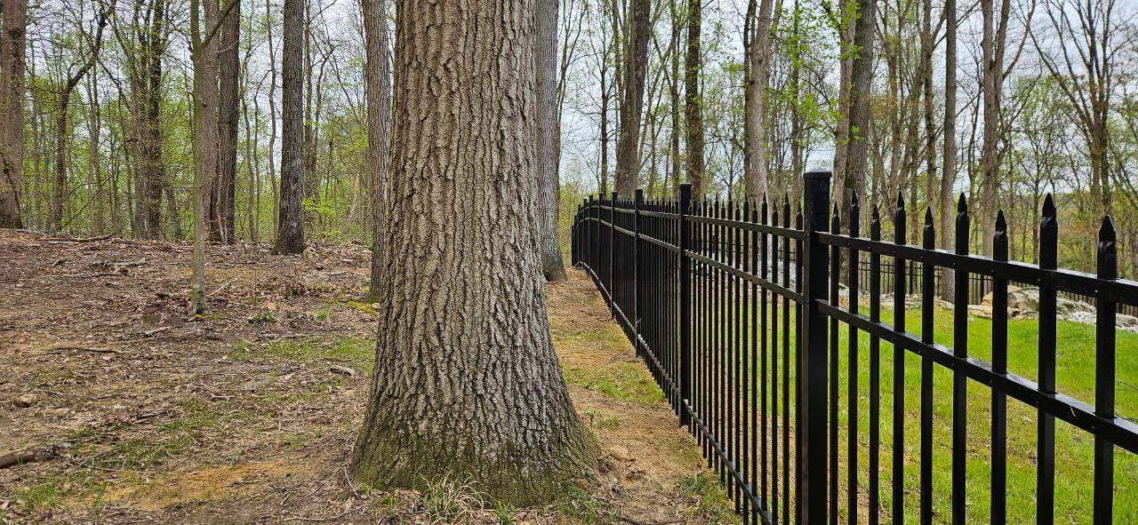Black Aluminum 3 Rail by Kingdom Fence & Supply