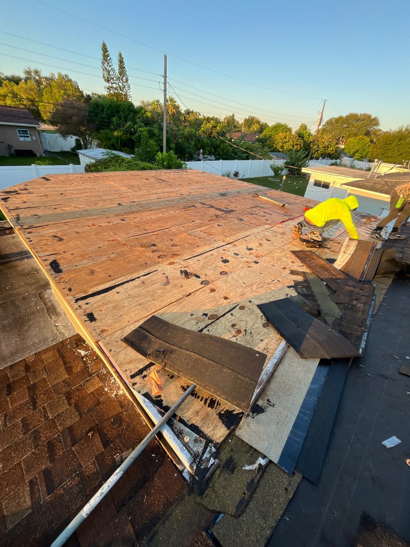 Project in St. Petersburg 33702 by Mitchell Roofing Company LLC