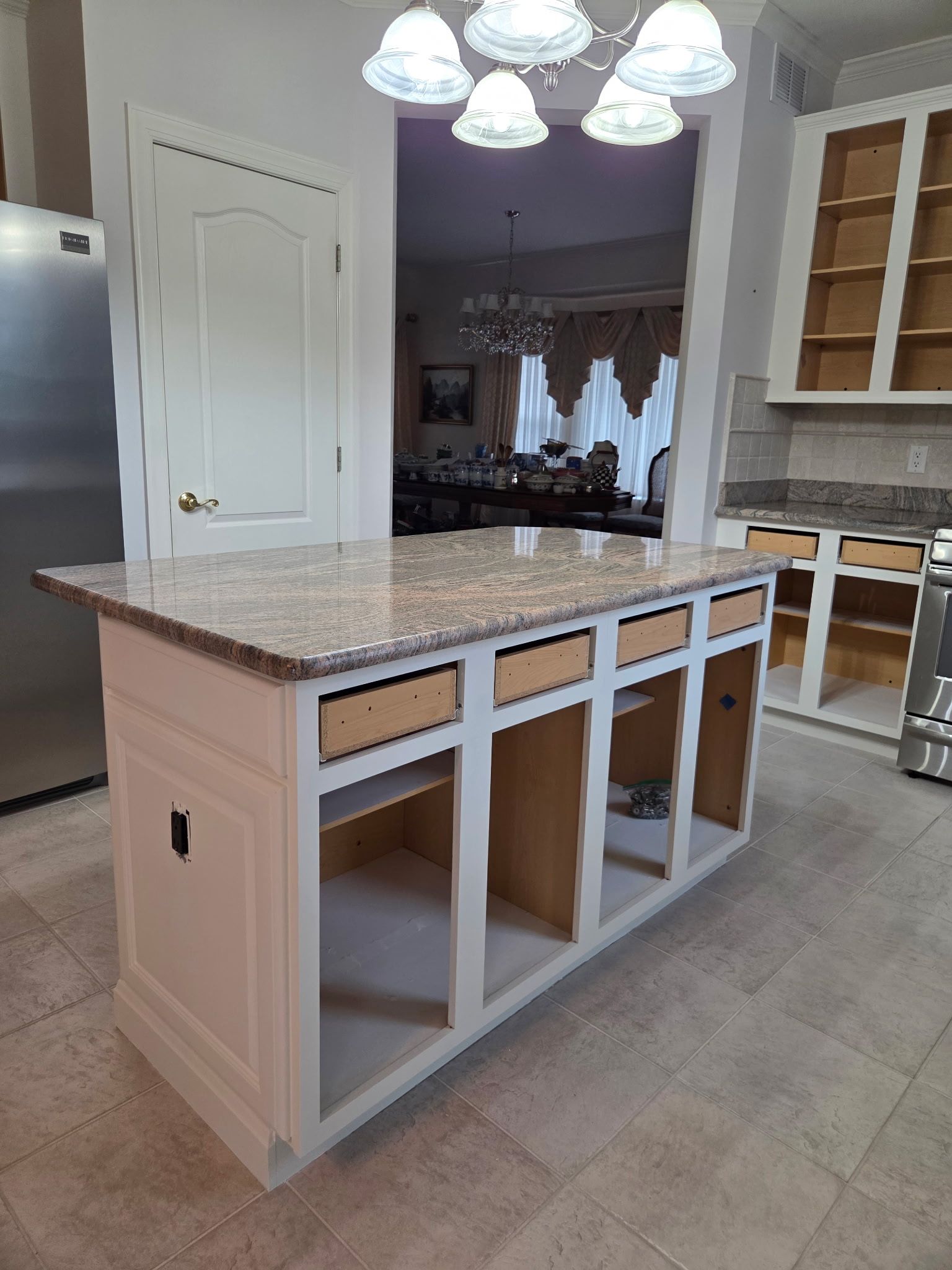 Cabinet Refinishing Project by Spectrum Painting, LLC