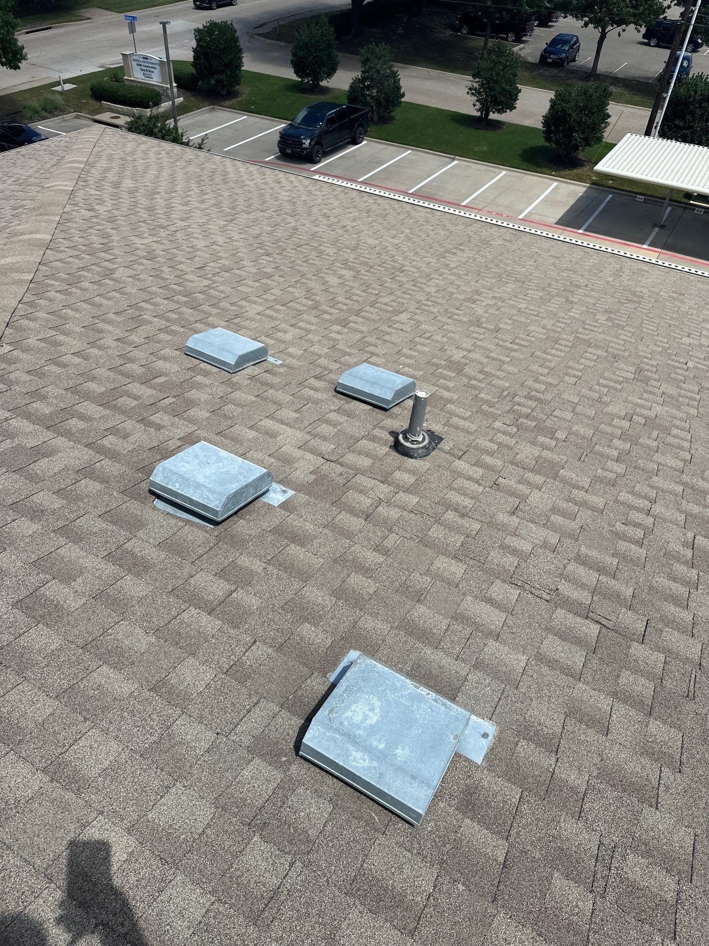 Roof Damage  by Zeus Exteriors