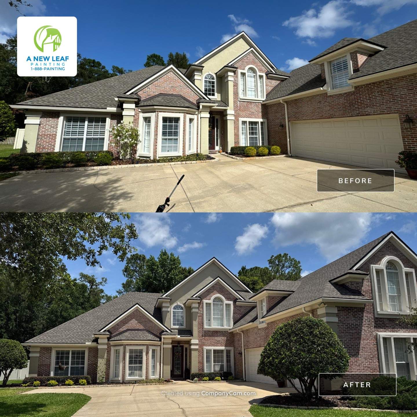 Exterior Painting Project in Julington Creek Plantation, Jacksonville, FL 32259 by A New Leaf Painting, LLC