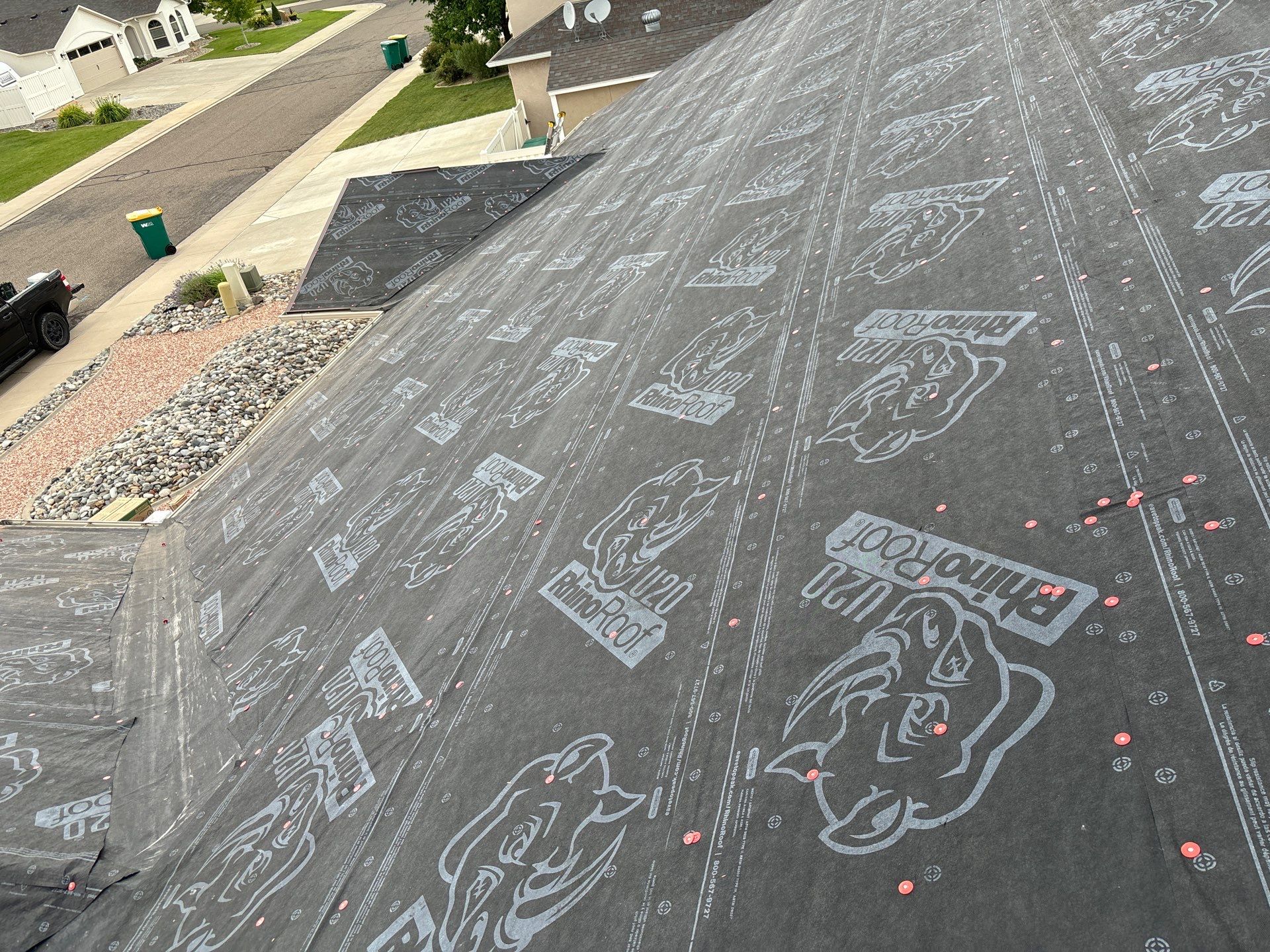 Project in Fruita by Bros Roofing