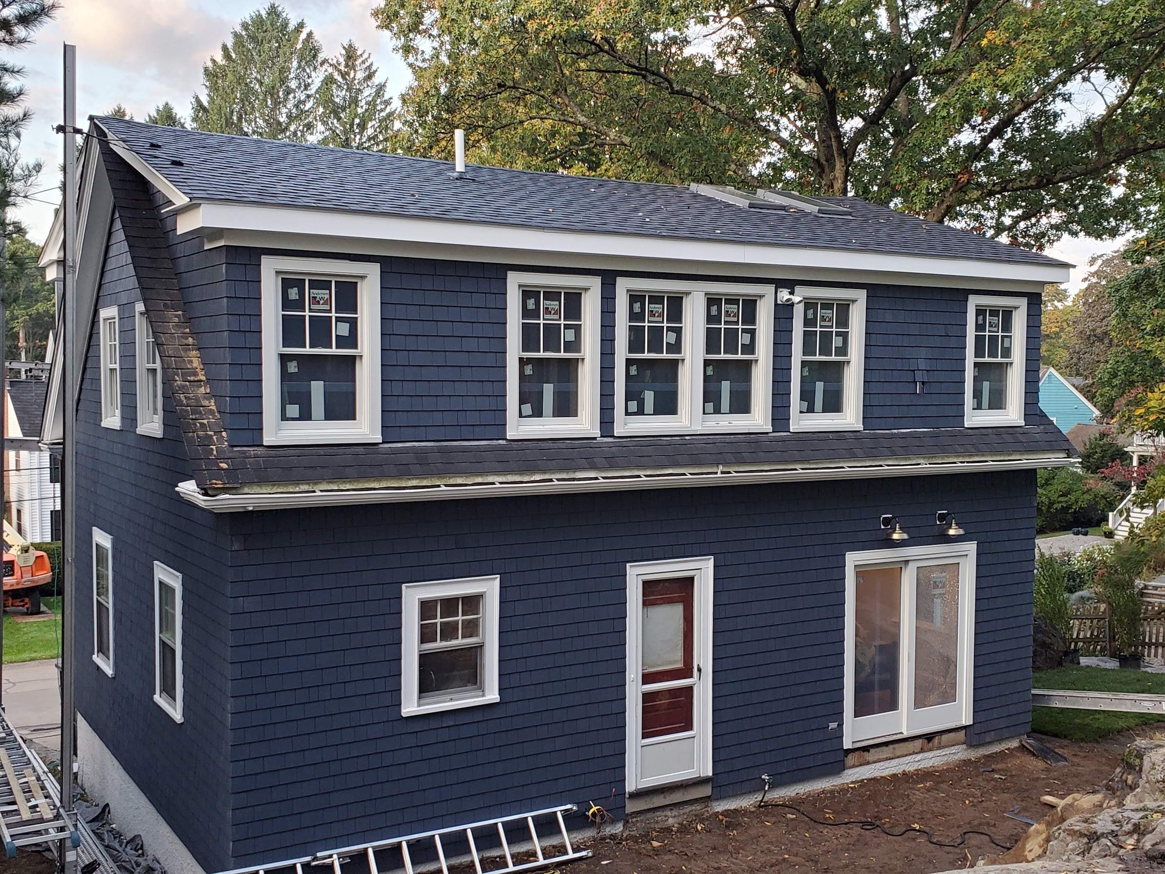 Siding Installation using Red Cedar by UBrothers Construction