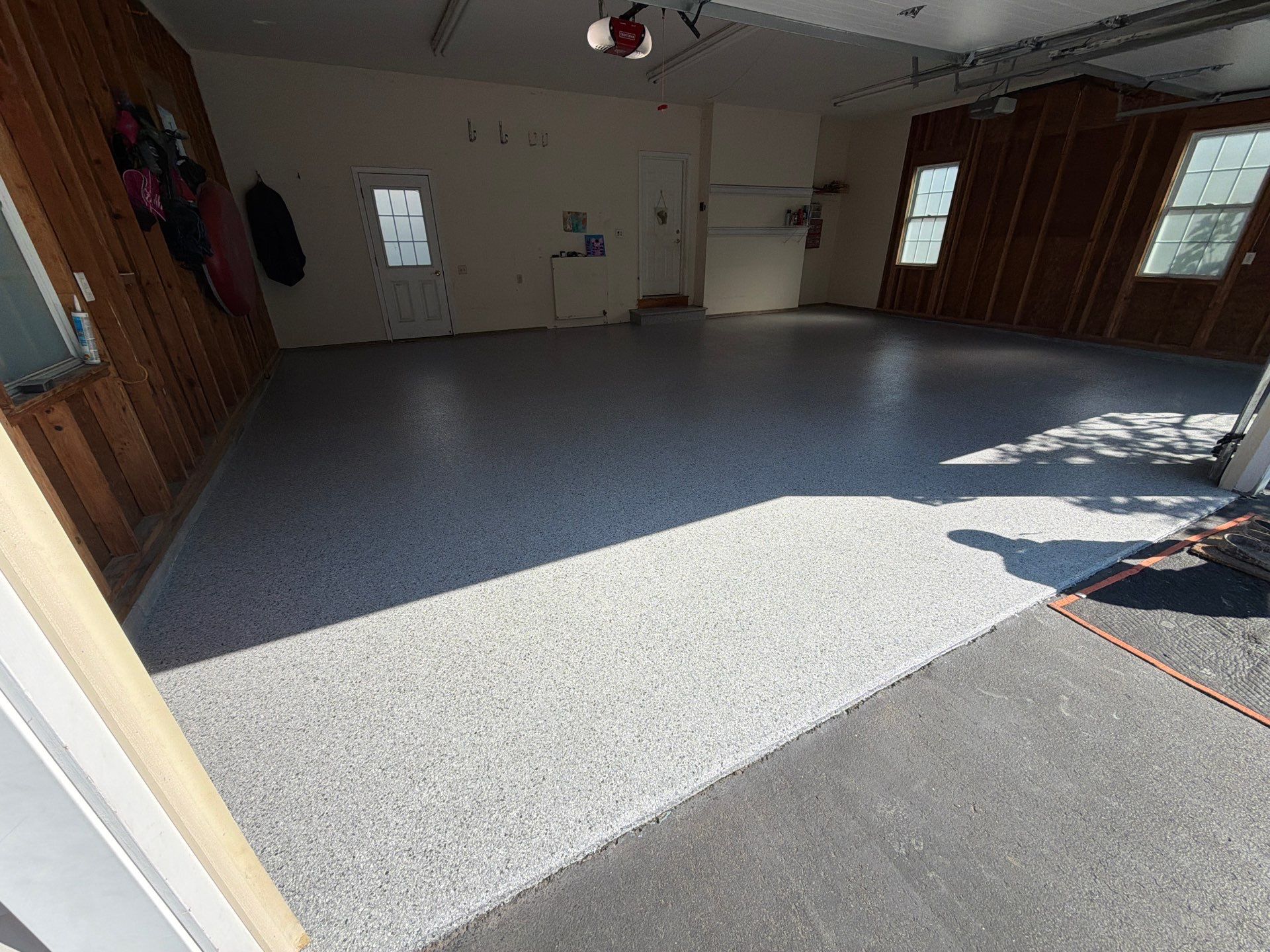 Vintage Silverado Garage Coating by NG Masonry & Construction LLC