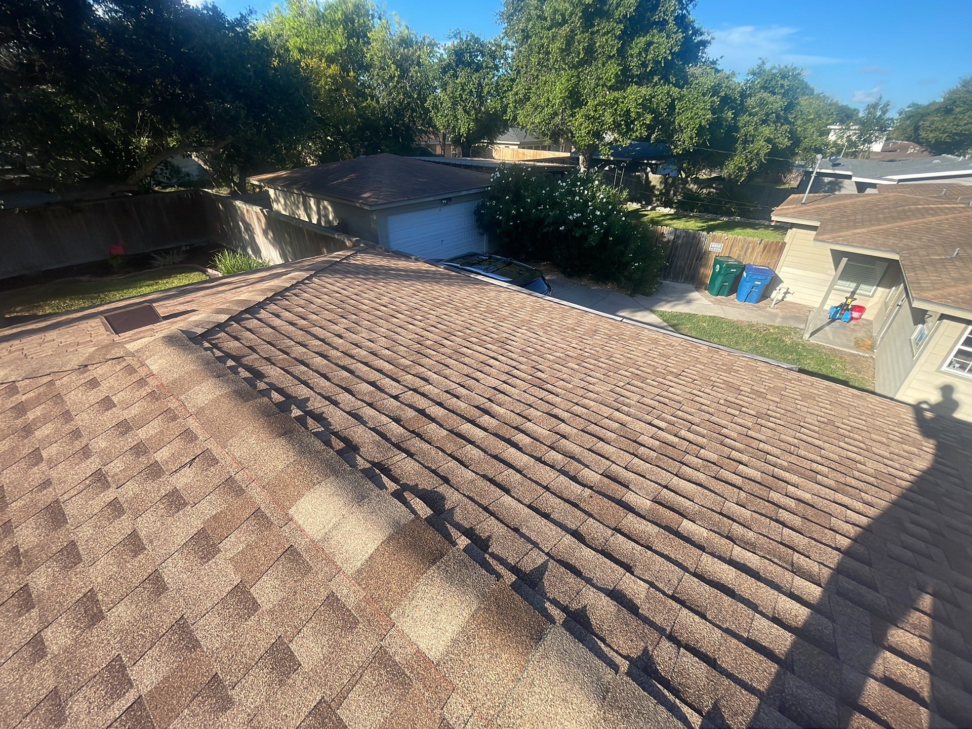 Residential Roofing Installation using GAF HDZ Shakewood by Lighthouse Roofing
