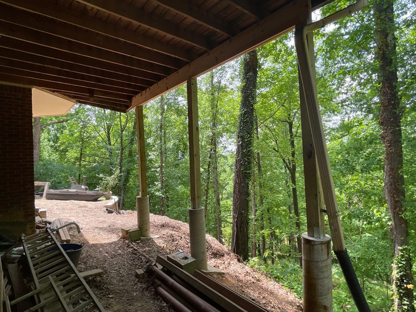 Riverchase - Structural Support by Pillar and Pine