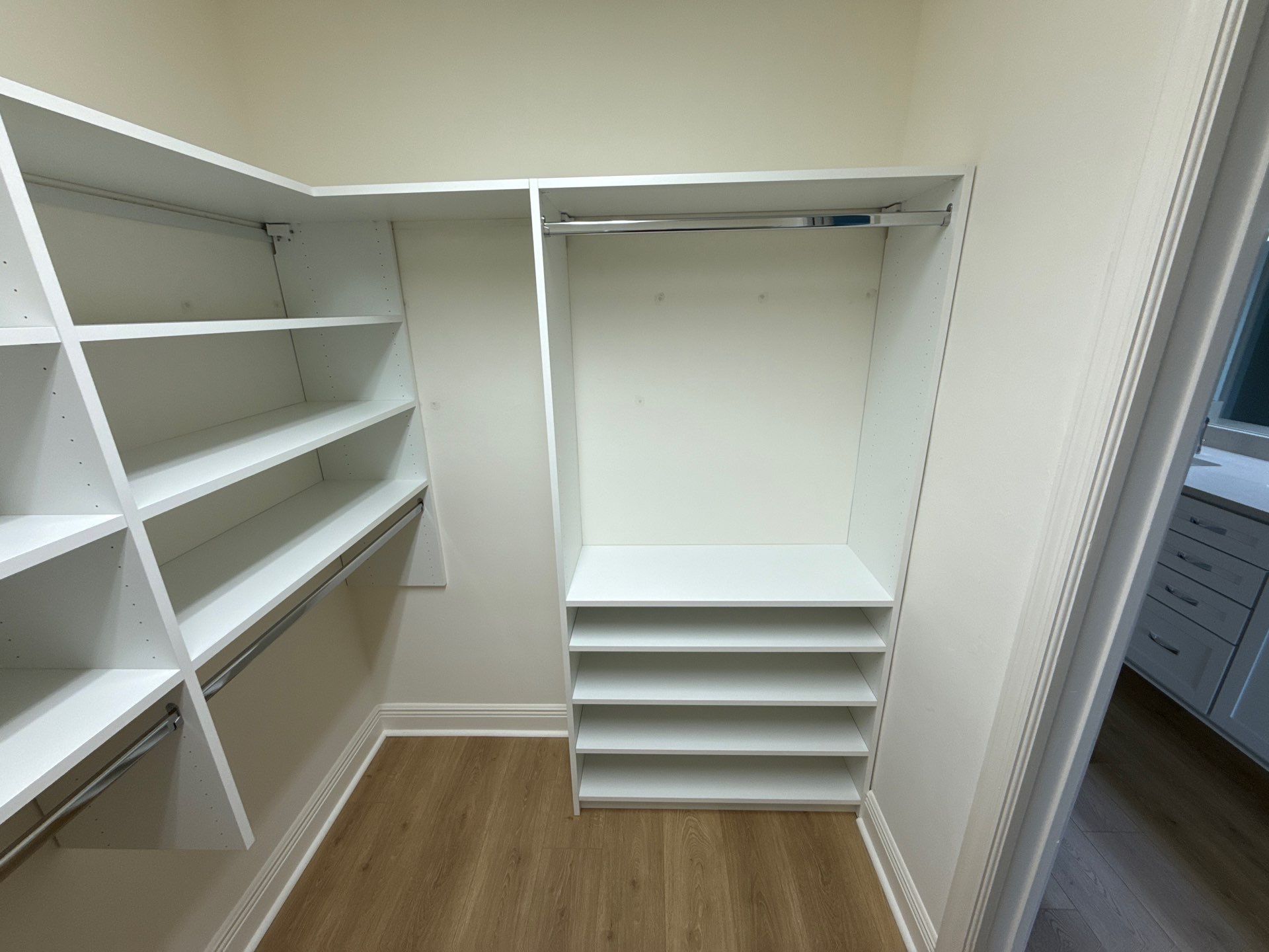 Custom Walk-In & Reach-In Closets by More Space Place