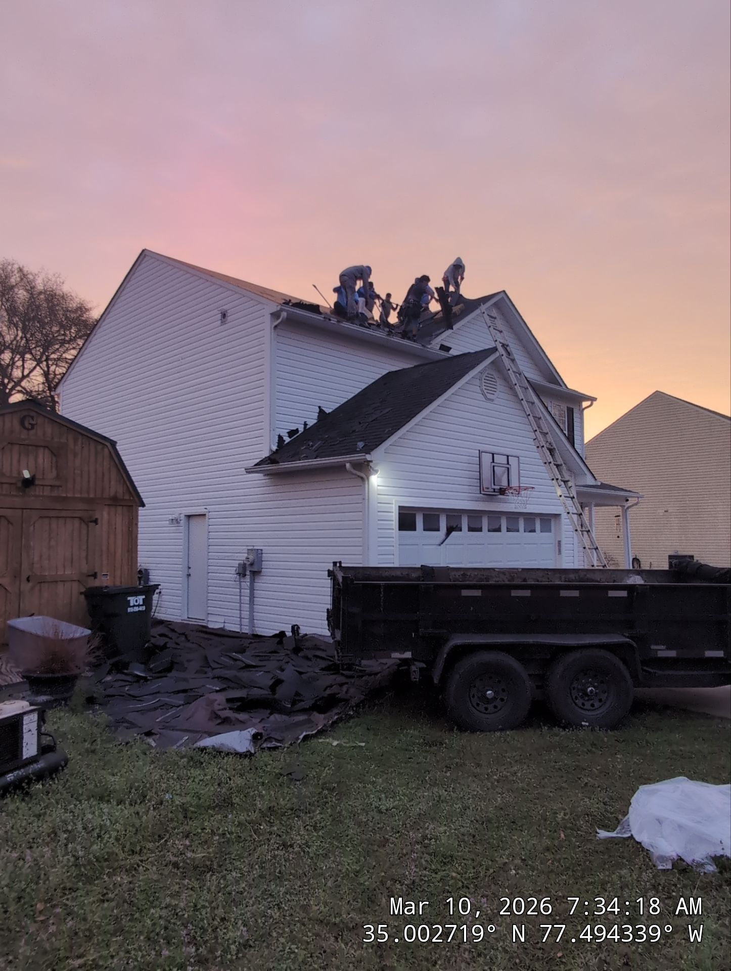 Roof Replacement in Ogden, NC by RGR Construction and Roofing, LLC