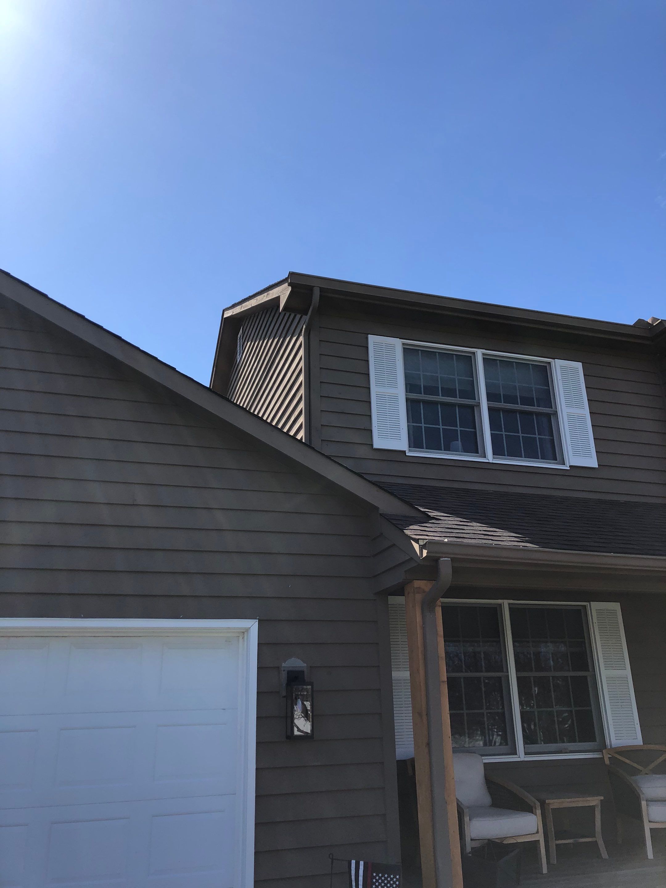 Siding installation by Kraz Construction