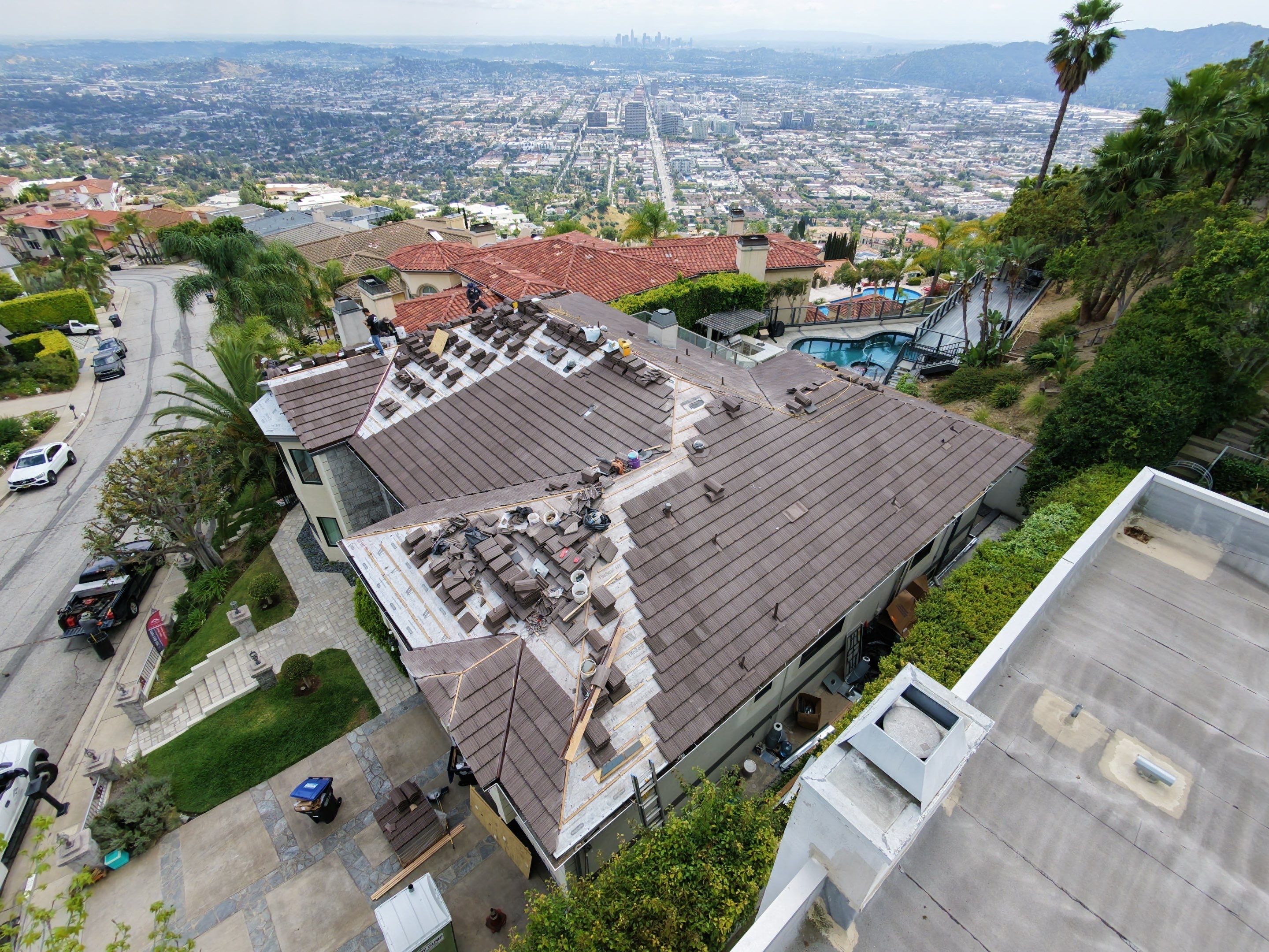 Residential Project in Glendale by Hull Brothers Roofing