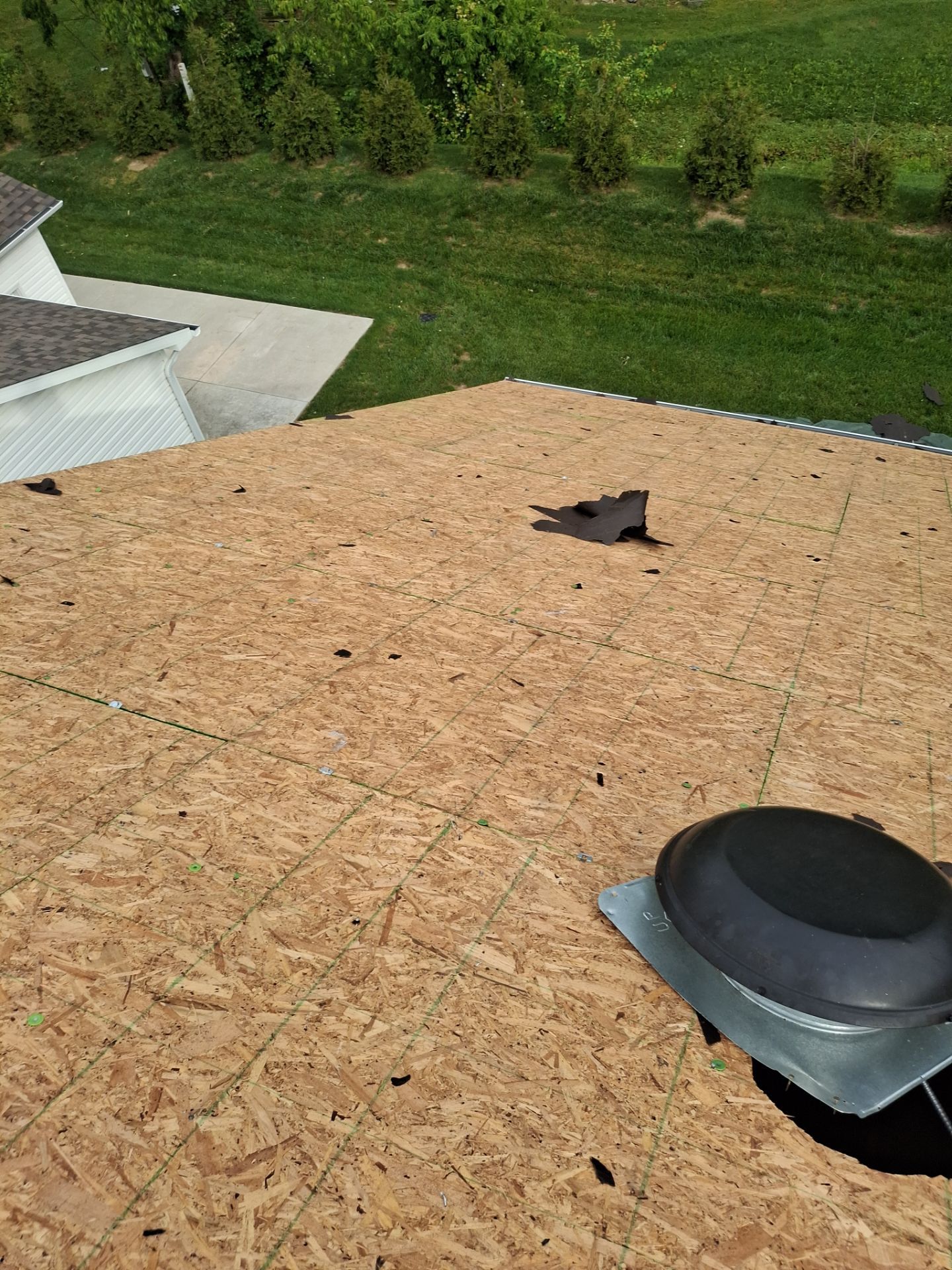 Residential Roofing Installation using GAF Timberline HDZ Barkwood by Rainstoppers Roofing