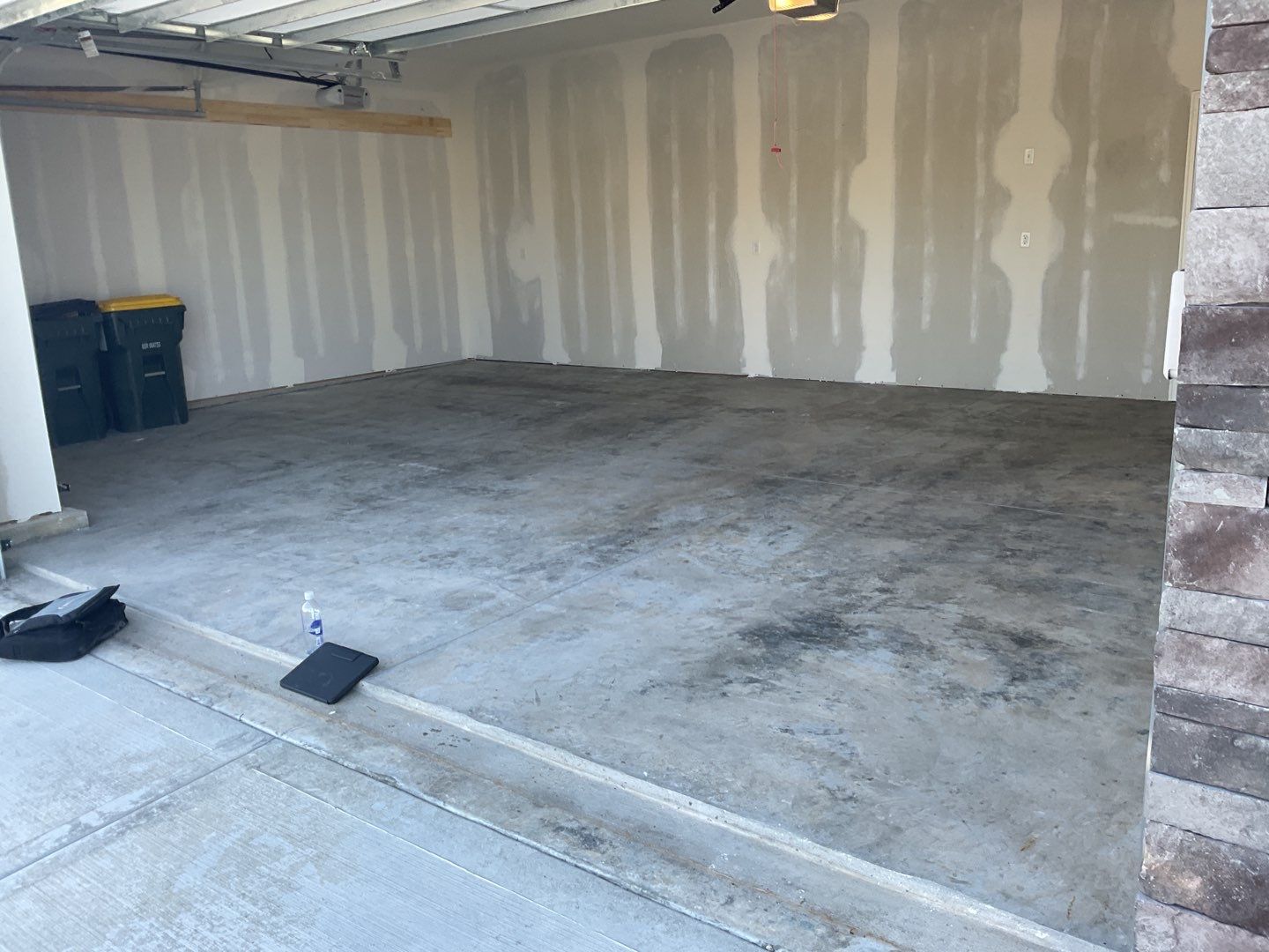 Garage using Slate Stone by Select Painting, Coatings & Garage Cabinets