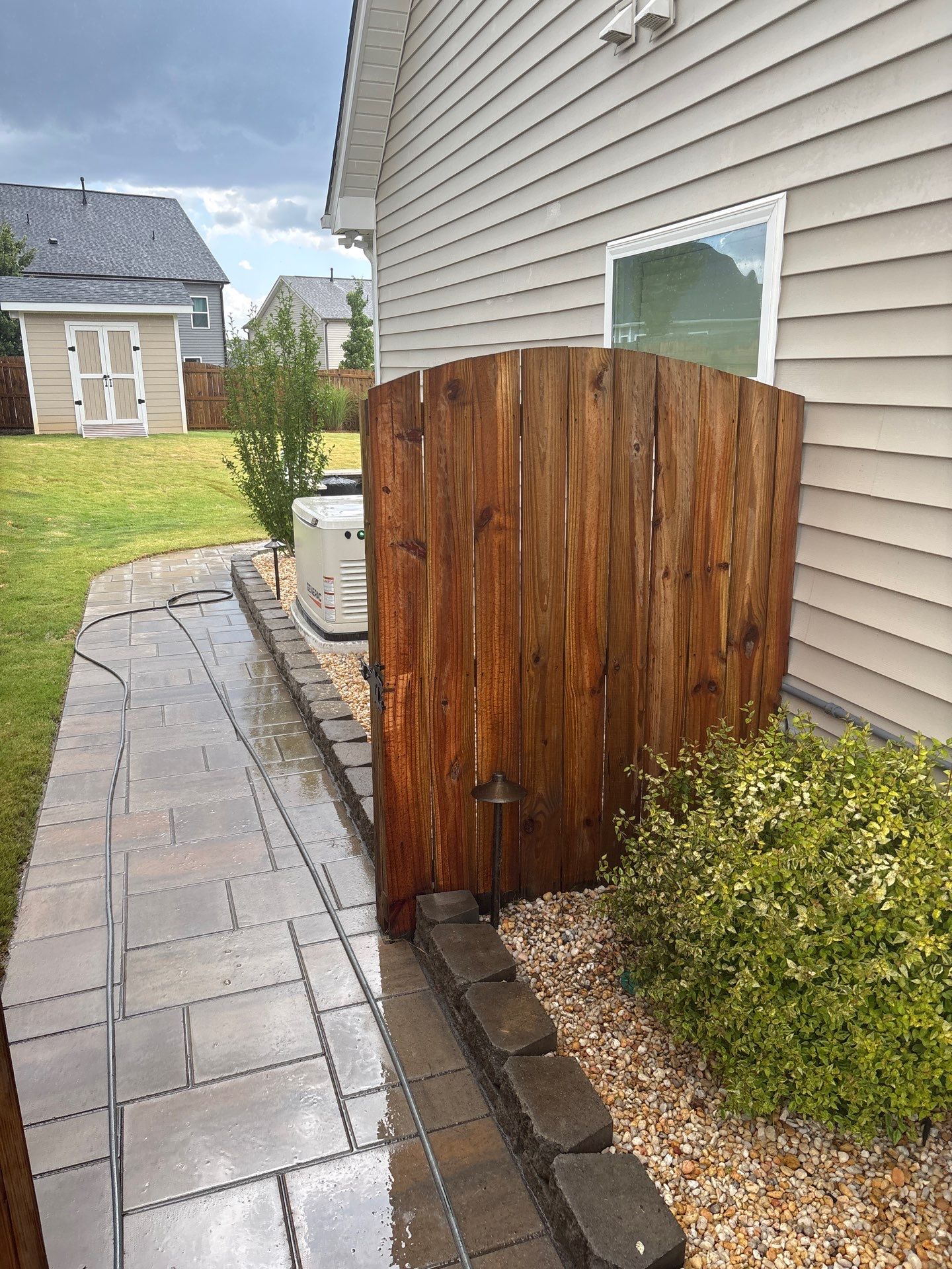 Fence using Wood Sealant by DuraSeal
