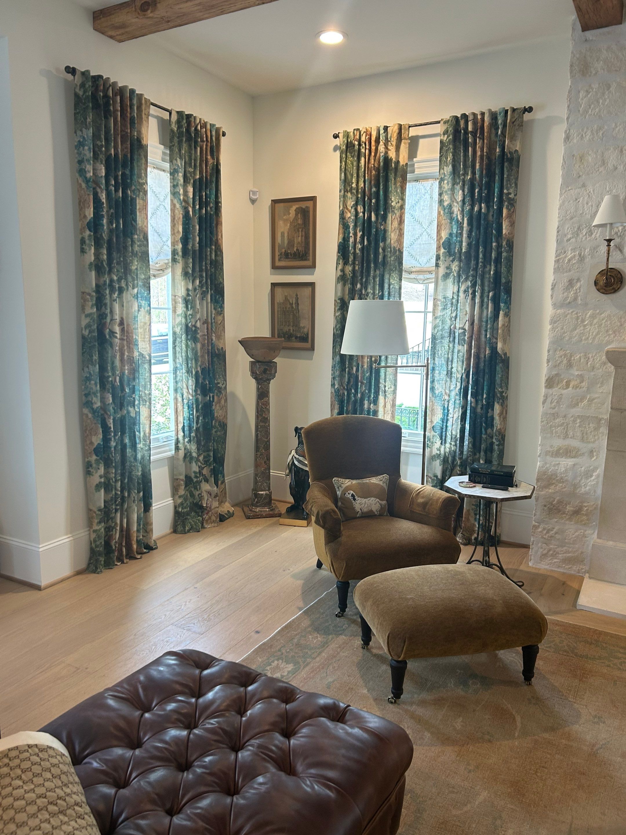 Drapery and Roman Shades in Greenville,SC by Southern Traditions Window Fashions
