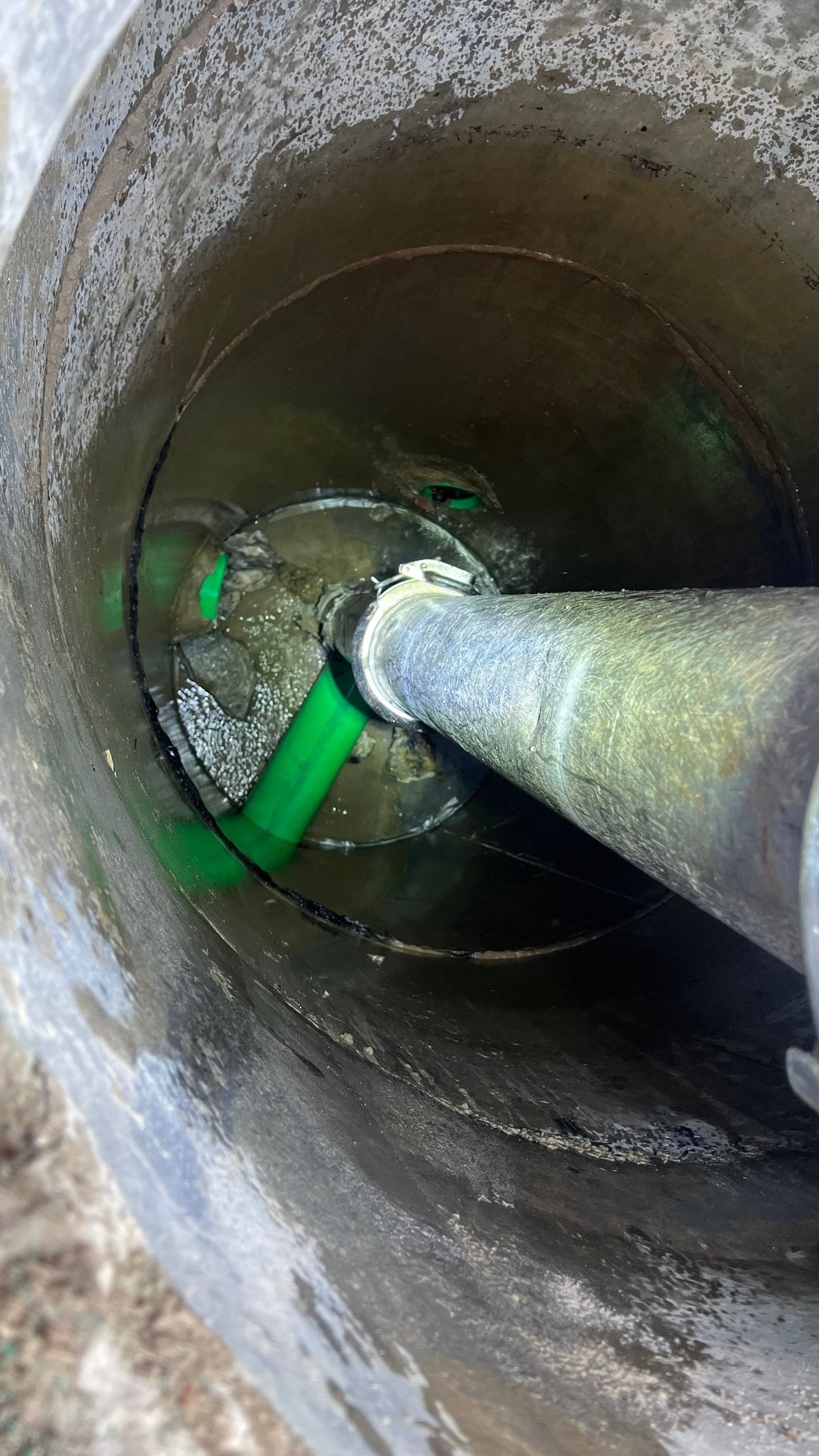 New Residential Construction Community Sewer System Cleaning by APS Power & Water