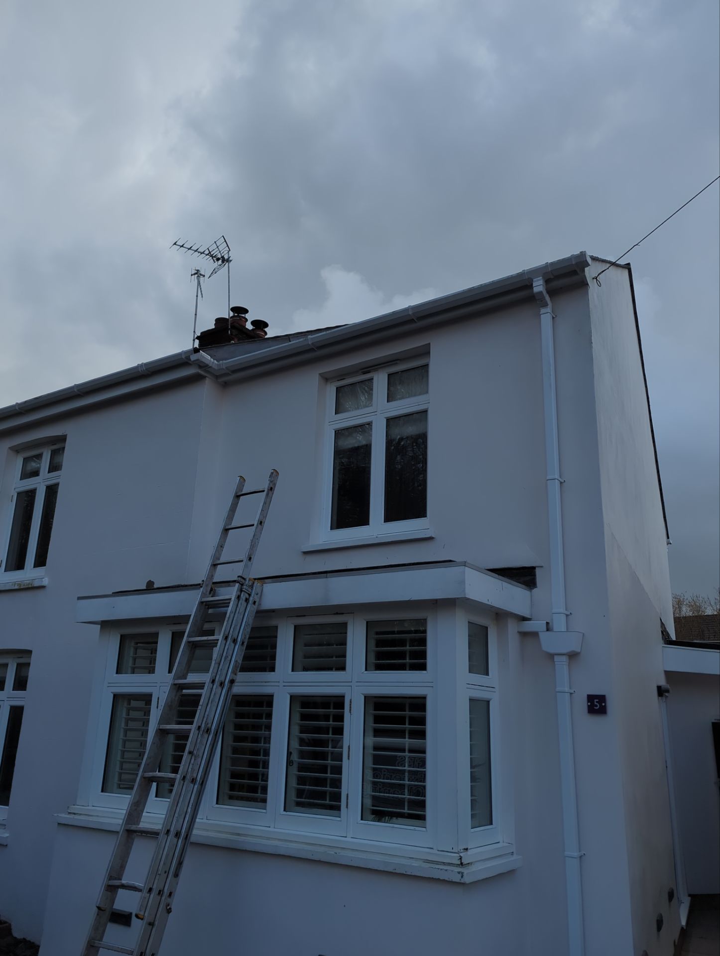 Render and patio clean using Softwash Equipment by Ges Exterior Cleaning ltd
