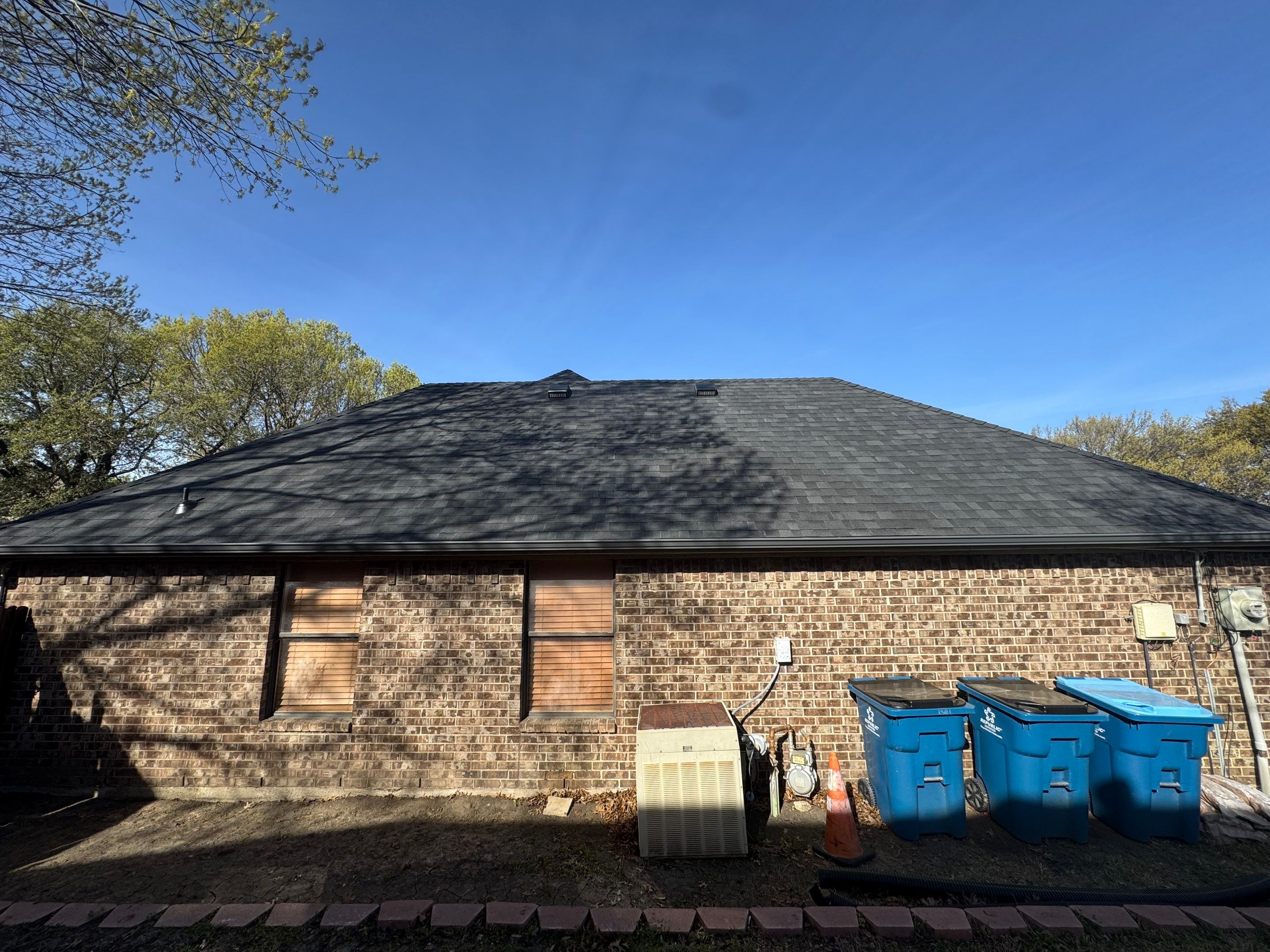 Rowlett Residential Roof Replacement and Fascia Wood Rot Repair by HTR&C