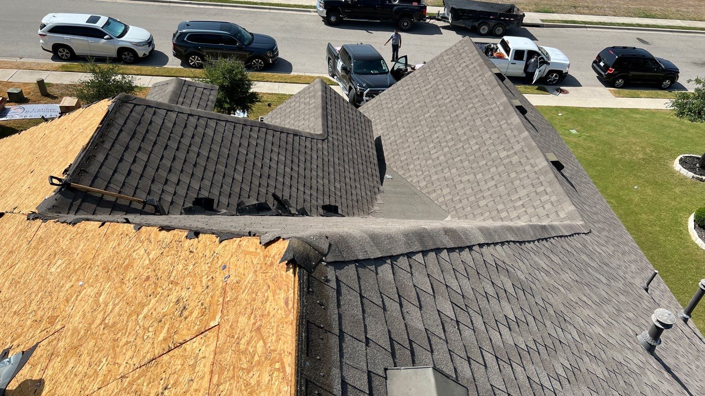 Full Roofing Replacement and Cedar Privacy Fence Installation in Leander by Caliber Restoration LLC