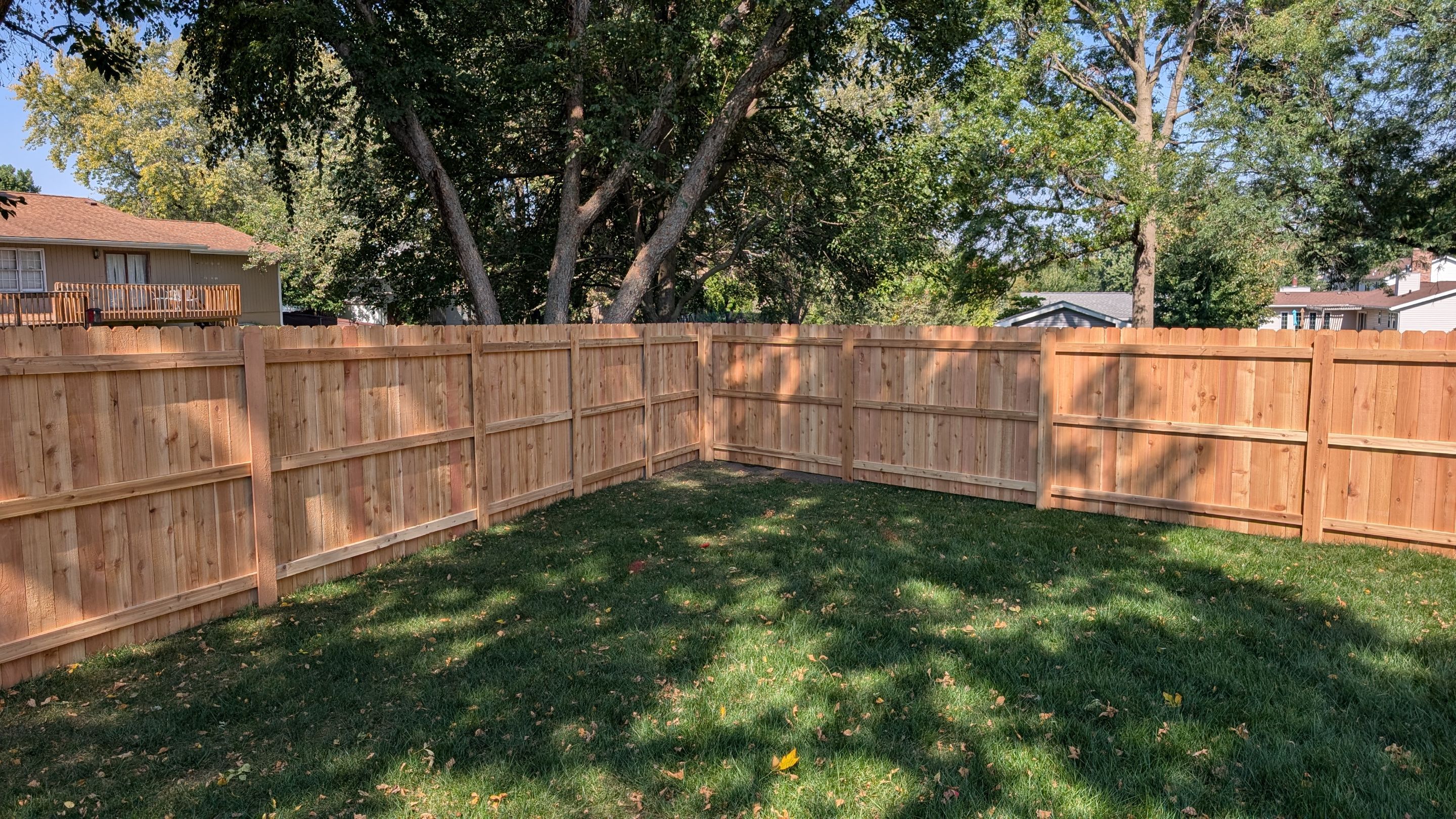 Project in Cedar Falls by Perfect Picket Fence and Stain
