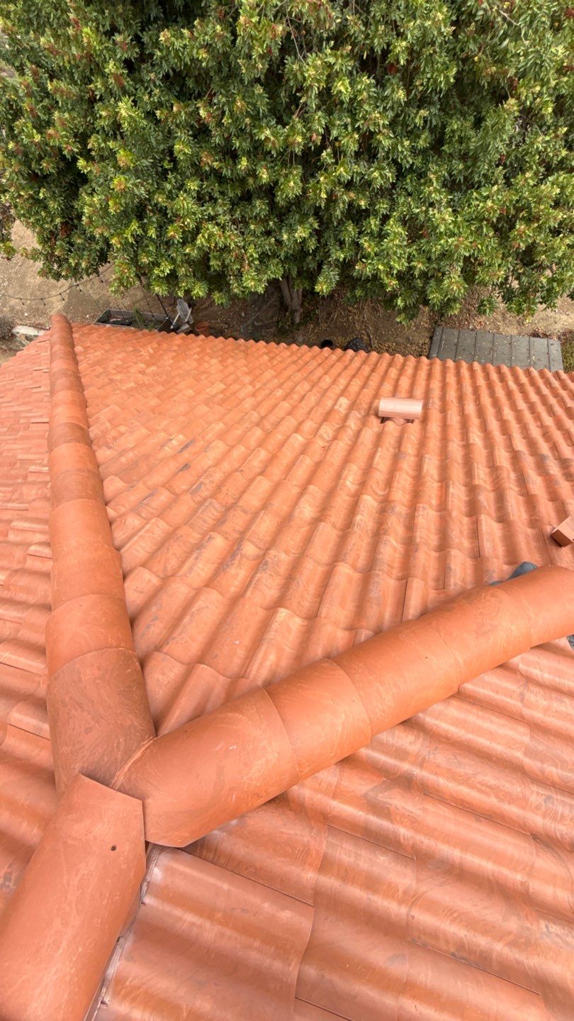 Brava Spanish Barrel Tile Roof Replacement in San Diego by Reliable Roofing San Diego Inc.
