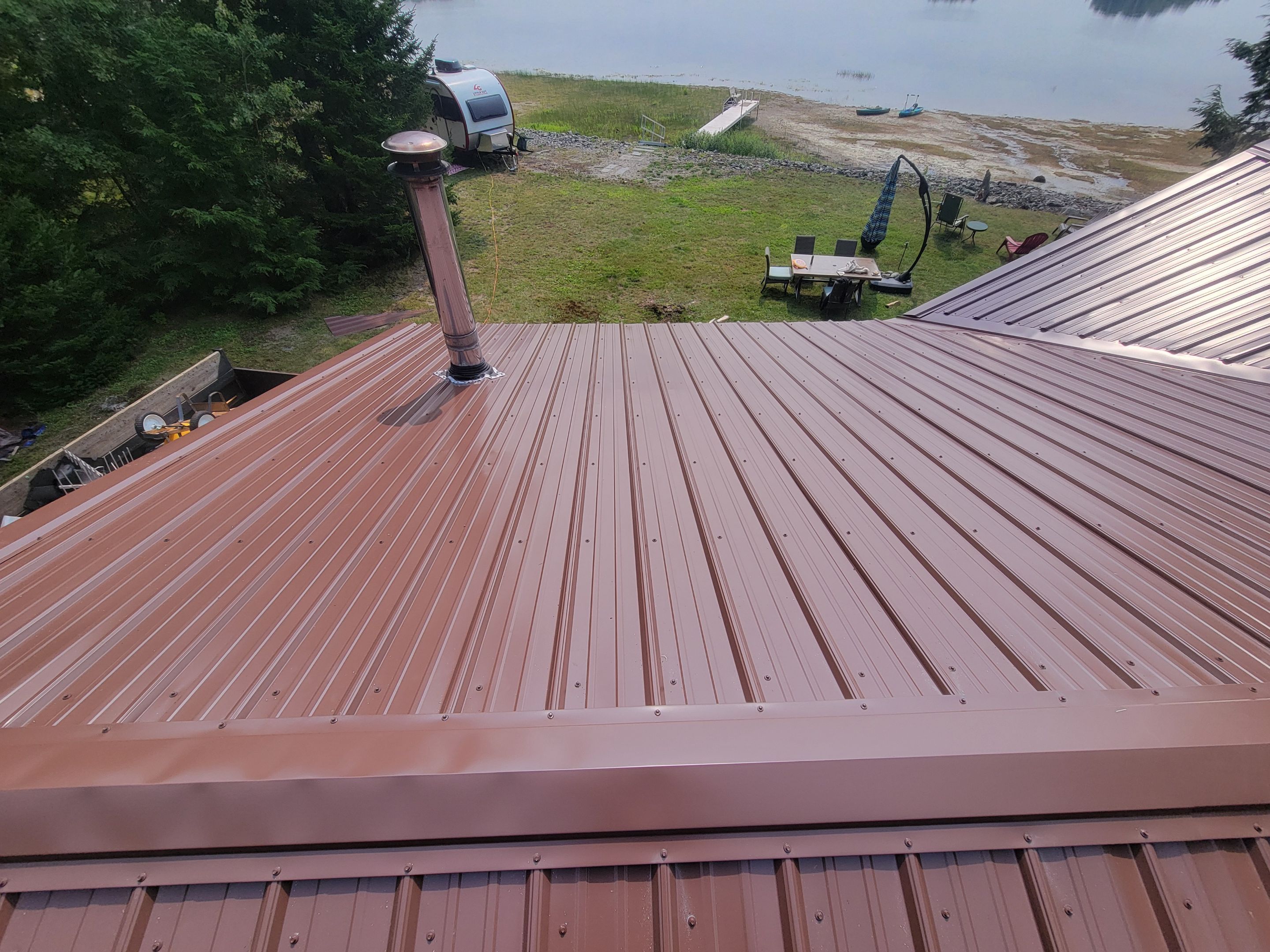 New Metal Roof using All Thats Metal 29g Currigated  by The B.A.R Roofing