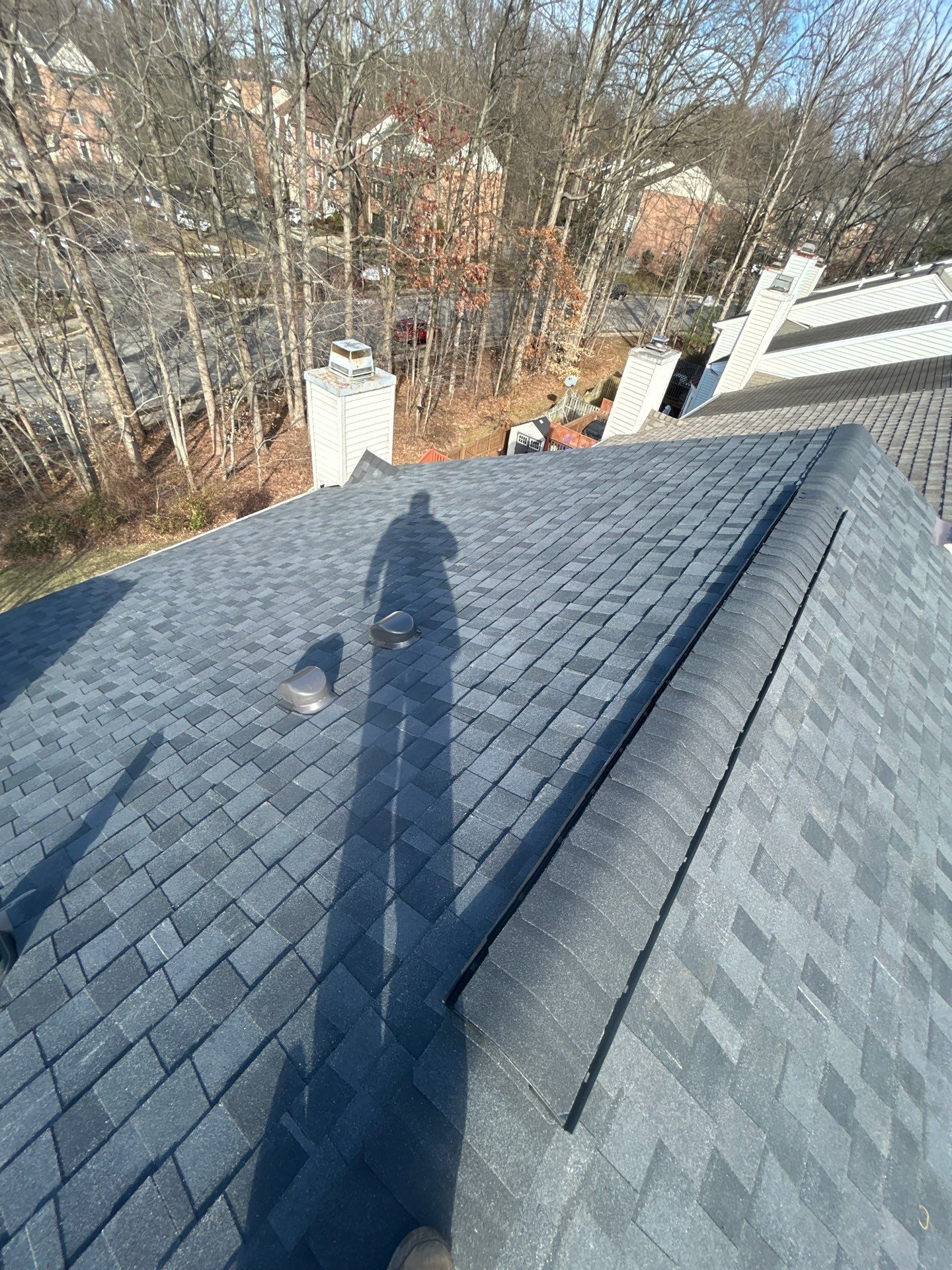 Burke: Residential Roof Replacement with CertainTeed Landmark Pro in Max Def Moire Black by RM Banning, Inc.